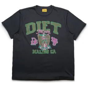 Trend-setting Diet Starts Monday Moto Tee - Vintage Black