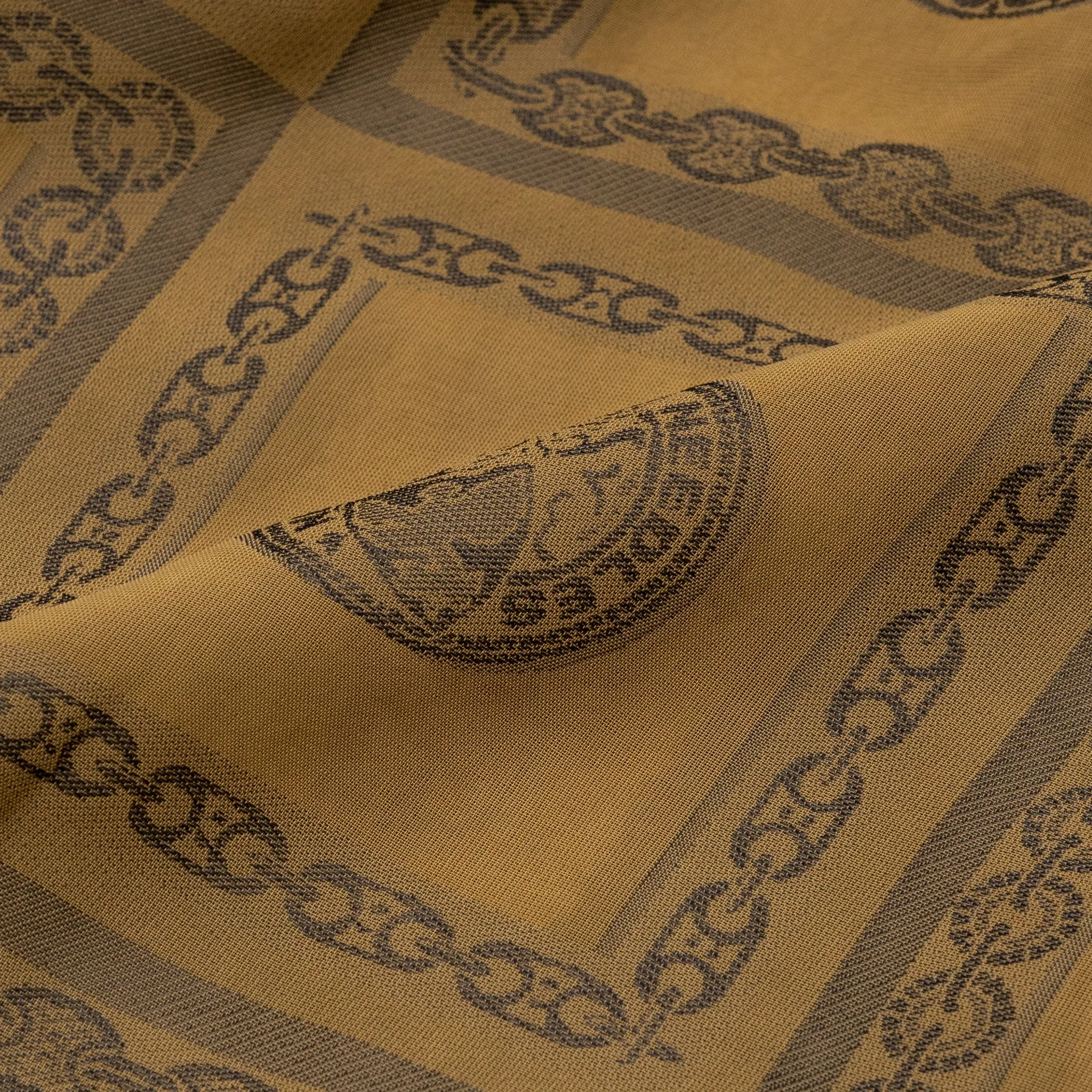 CHAIN BORDER JQ. S/S CLASSIC SHIRT Cultural Inspired garden party