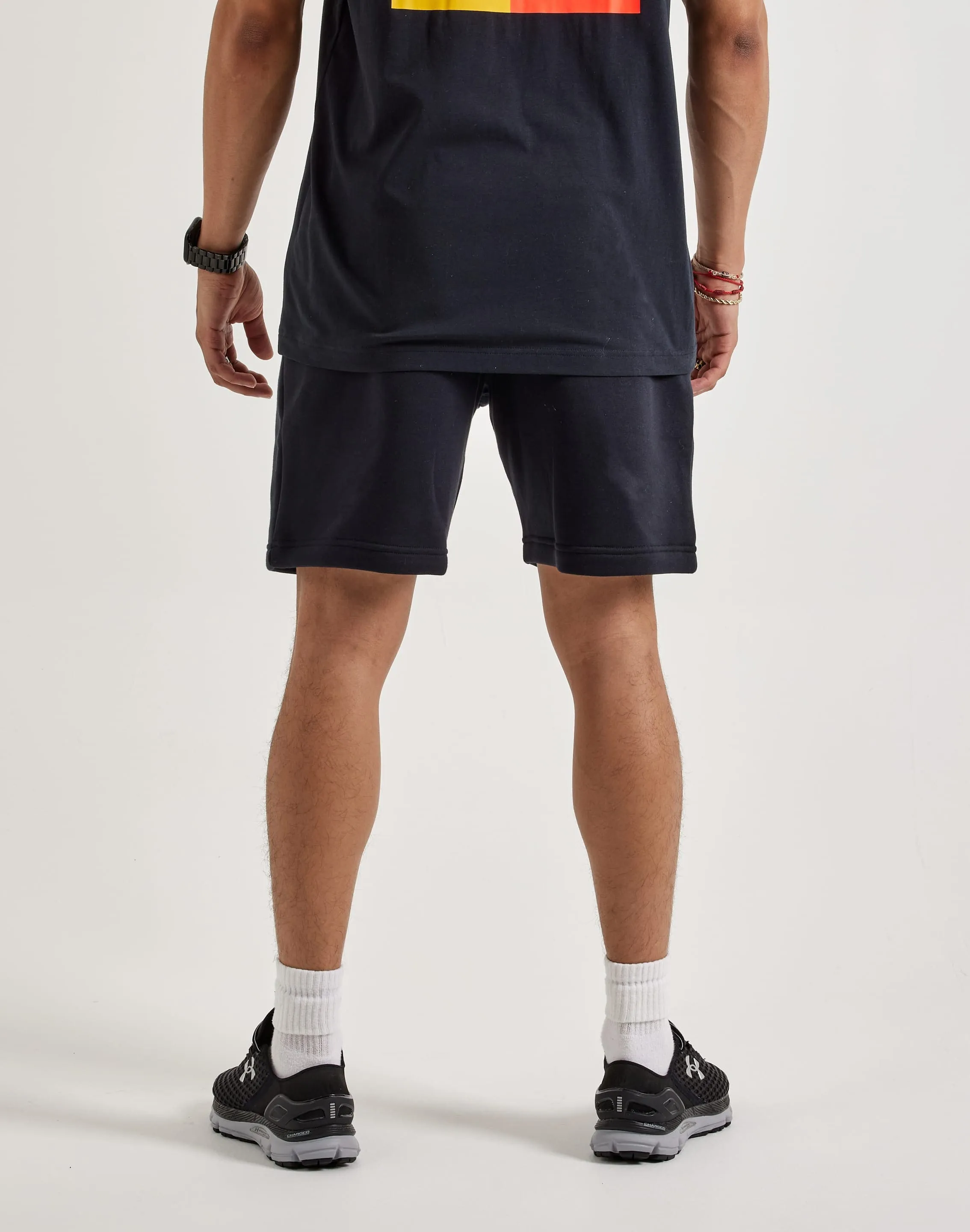Under Armour Icon Fleece Shorts Green Fit