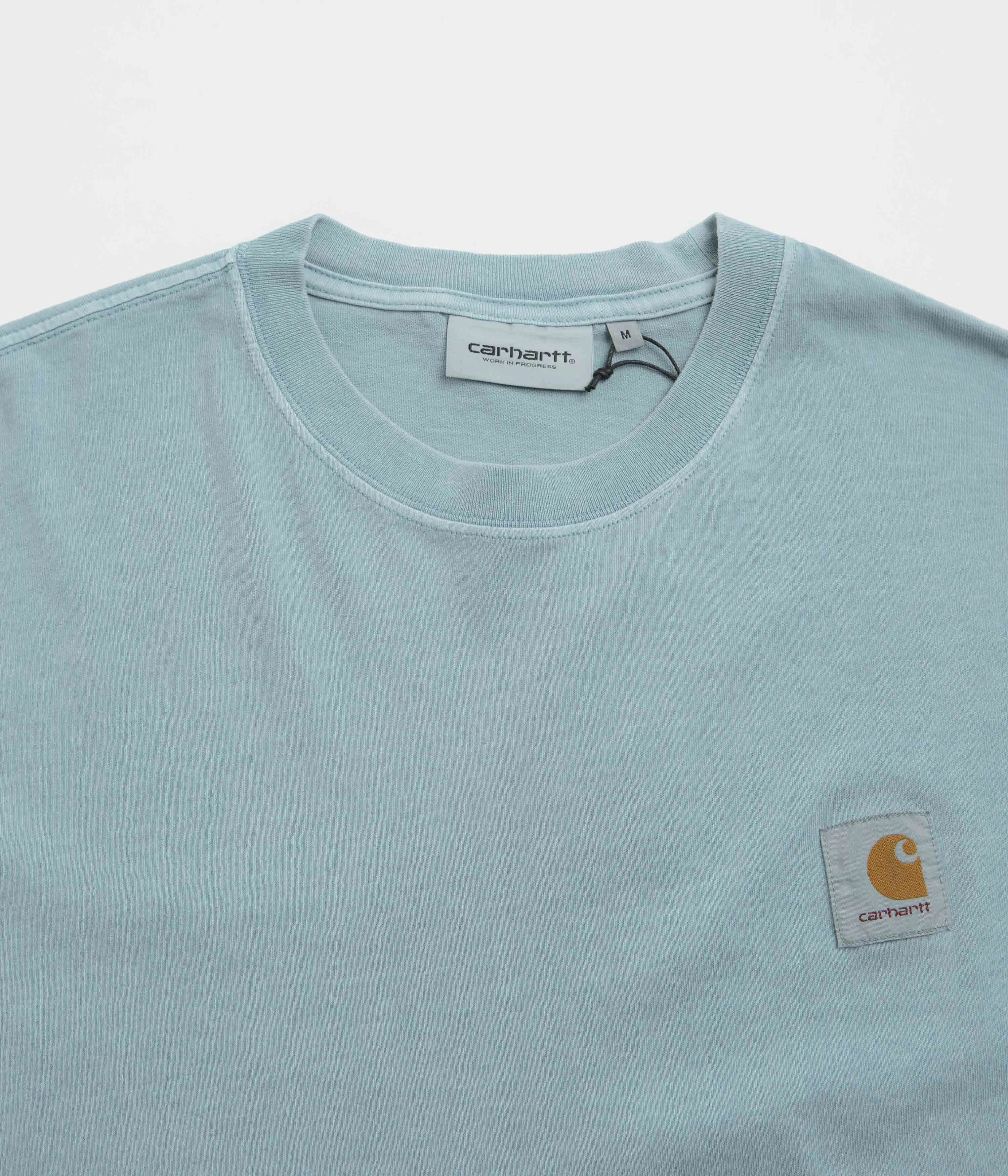 Seamless Shoulder Transition football venue Carhartt Nelson T-Shirt - Clay Blue