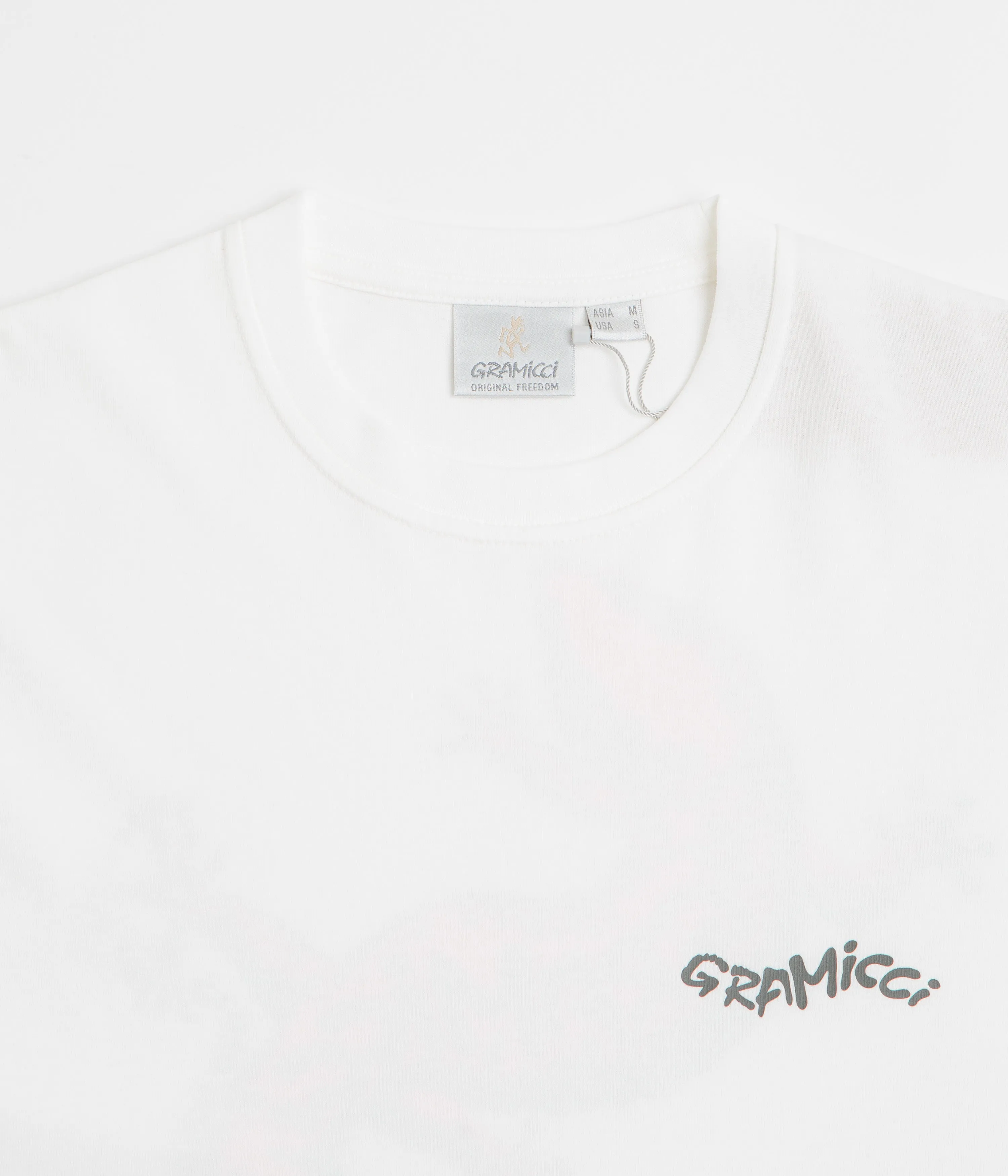 simple design daytime event Gramicci Gecko T-Shirt - White