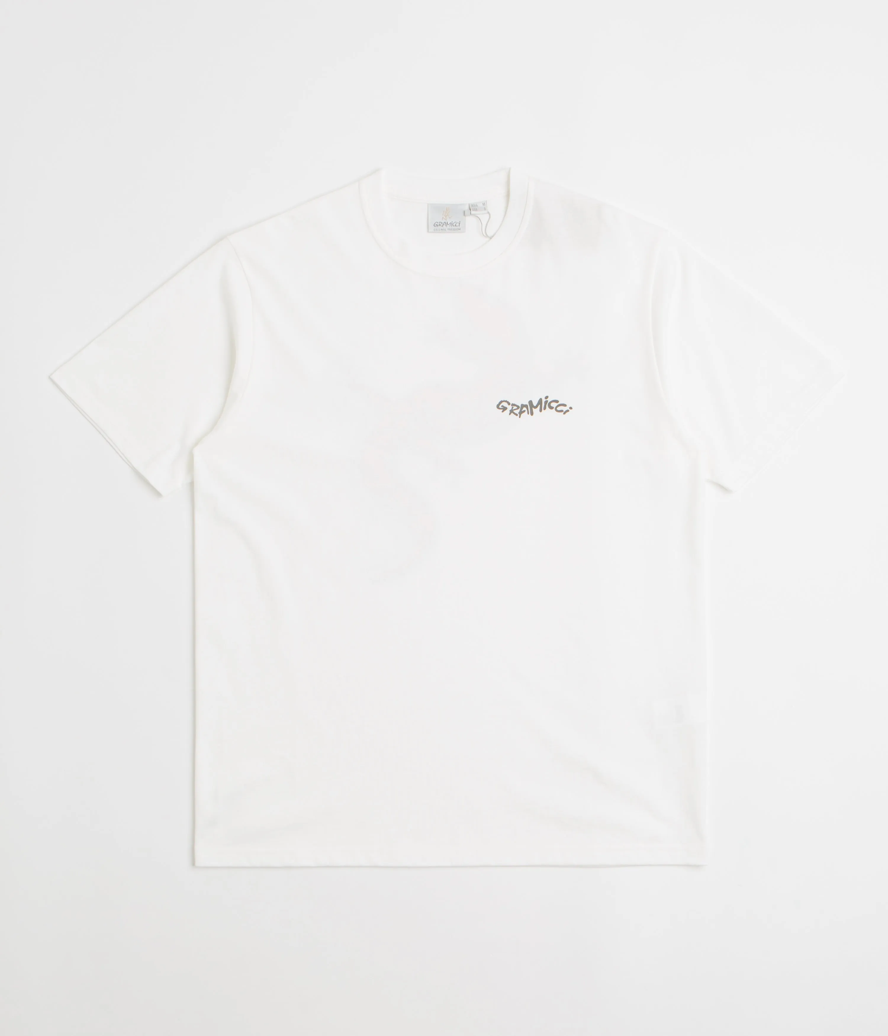 Gramicci Gecko T-Shirt - White car event Workout