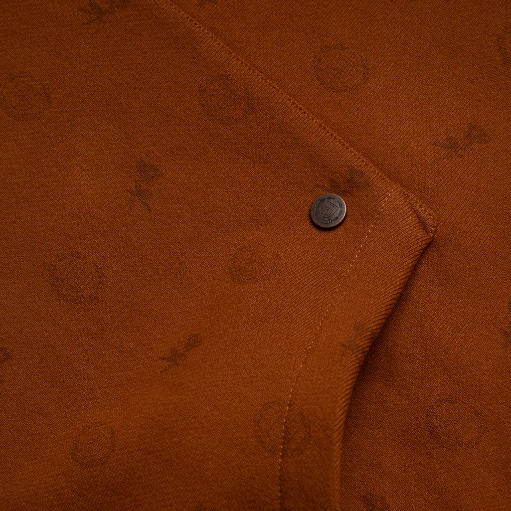 Customer Favorite Honor The Gift Raw Edge Hoodie - Copper