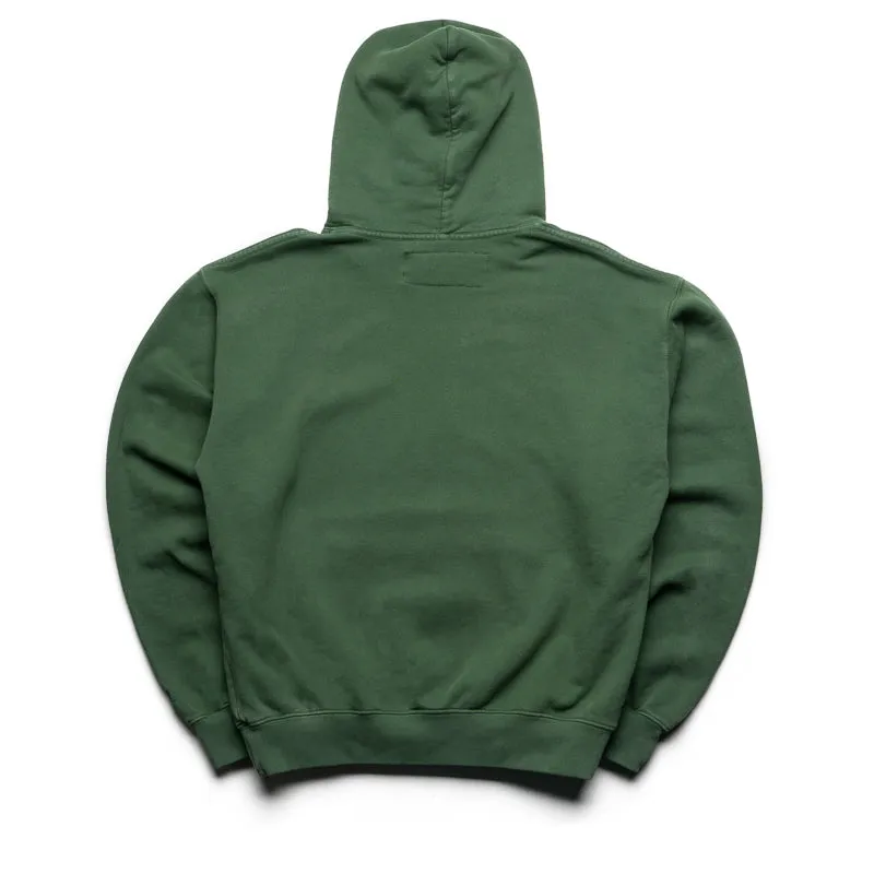 One Of These Days Go Rodeo Hoodie - Forest Green Concert wear Breathable knit