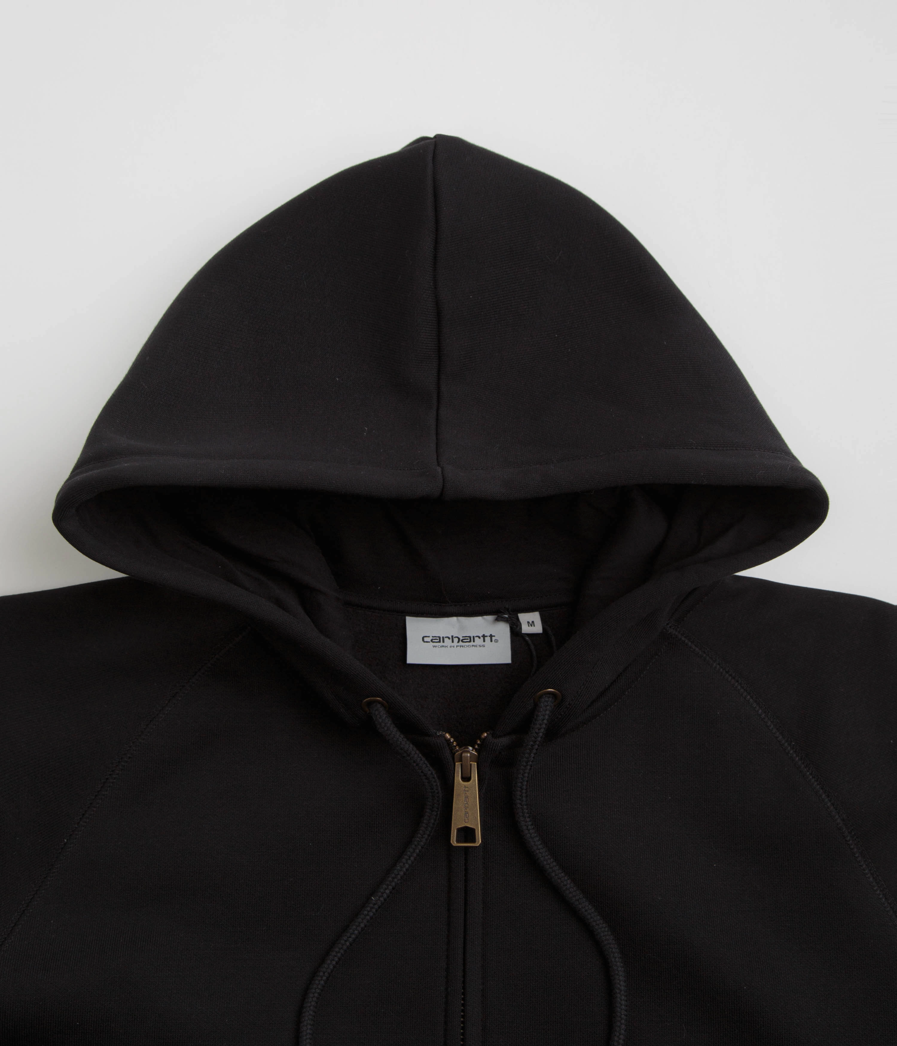 Score Static Resistant Carhartt Hooded Chase Jacket - Black / Gold