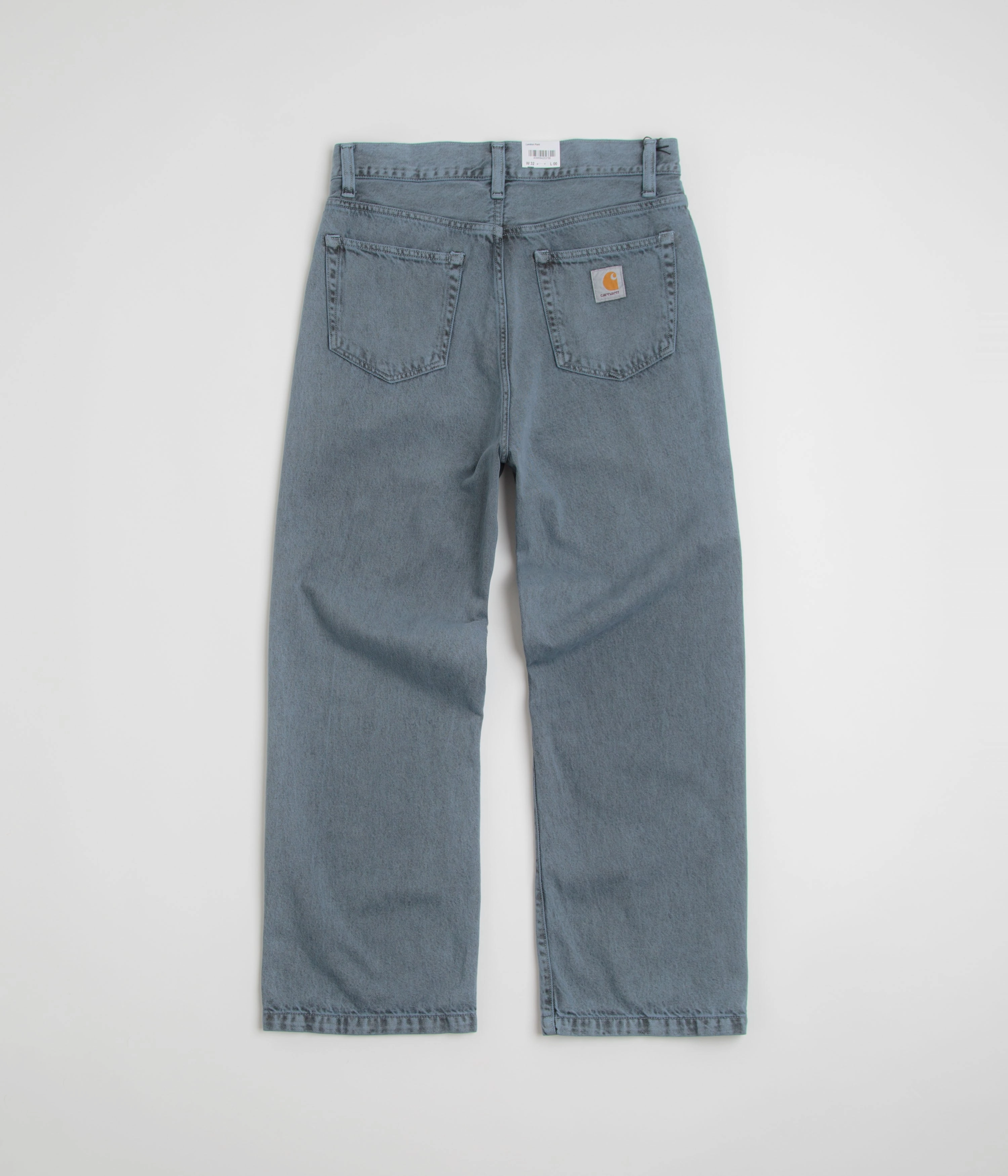 Carhartt Landon Pants - Black / Blue Fog Reinforced Seams