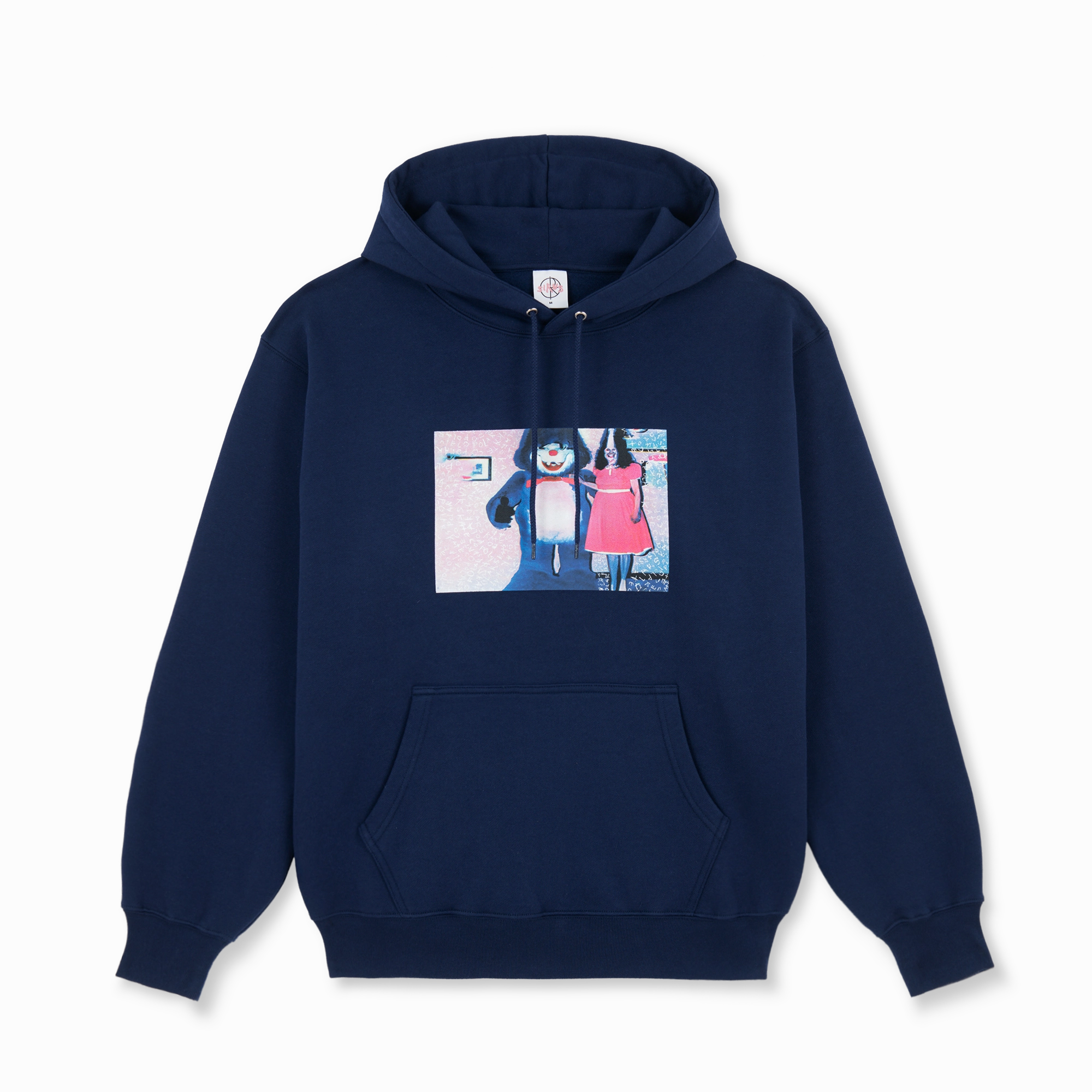 Athletic Adult Size Polar Dave Hoodie Pink Dress