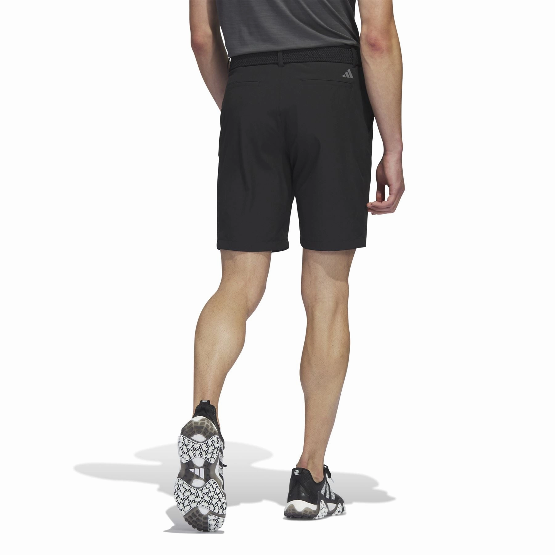 Stain Repellent Treatment Ventilated Back Panels Ultimate365 8.5 Inch Golf Shorts Black