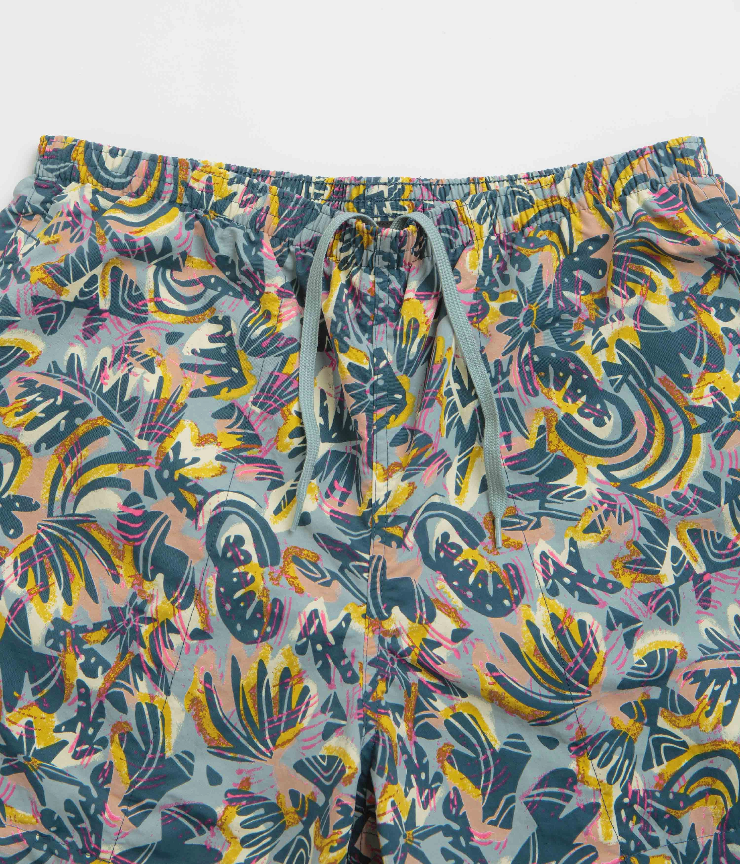 shorts set Patagonia Baggies Longs 7" Shorts - Wild Botanist: Tidal Teal
