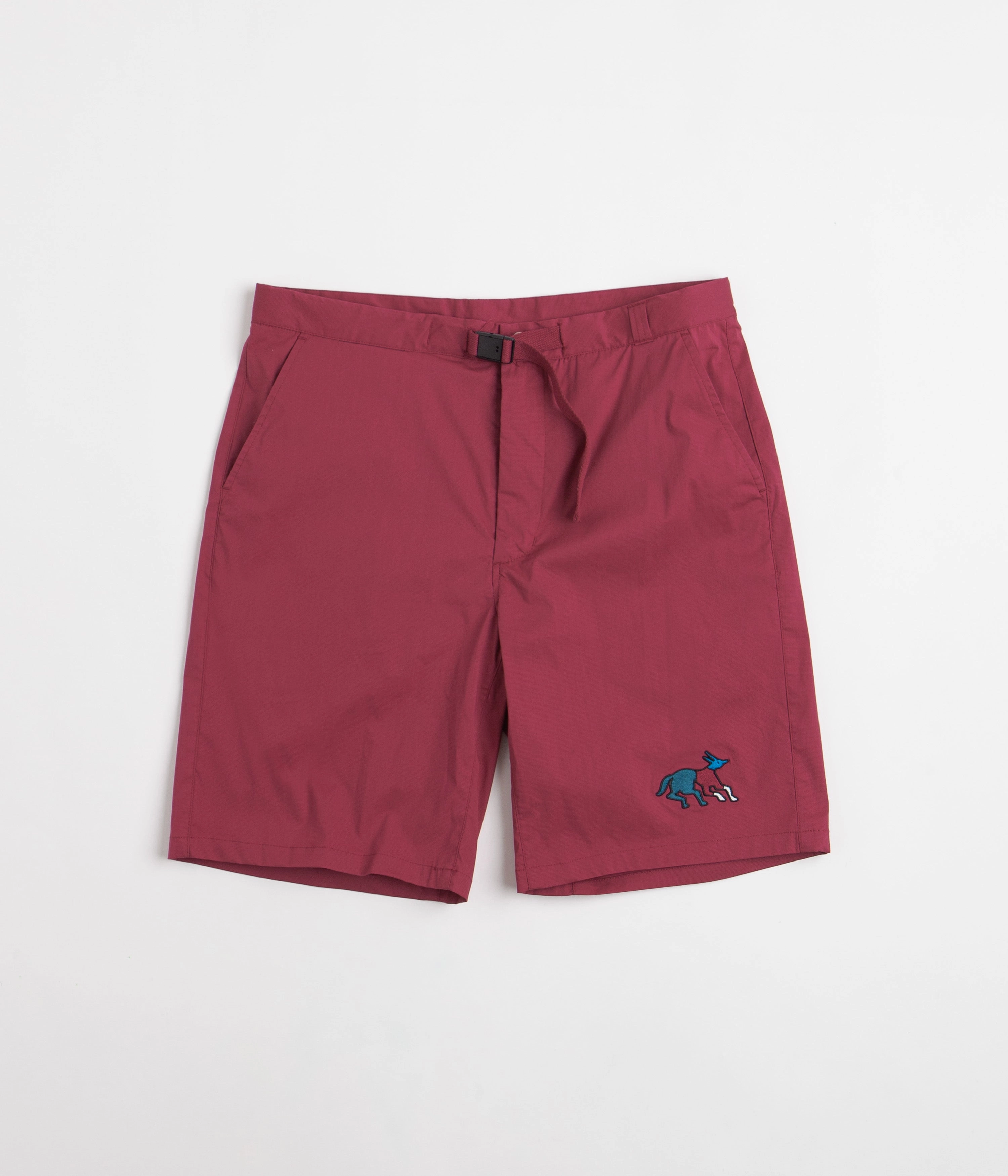 by Parra Anxious Dog Shorts - Wine Animal Print