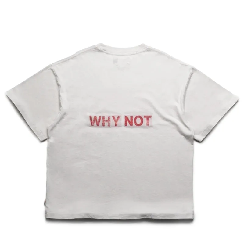Honor The Gift What They Say Tee - White Travel Essential Snag Resistant Weave
