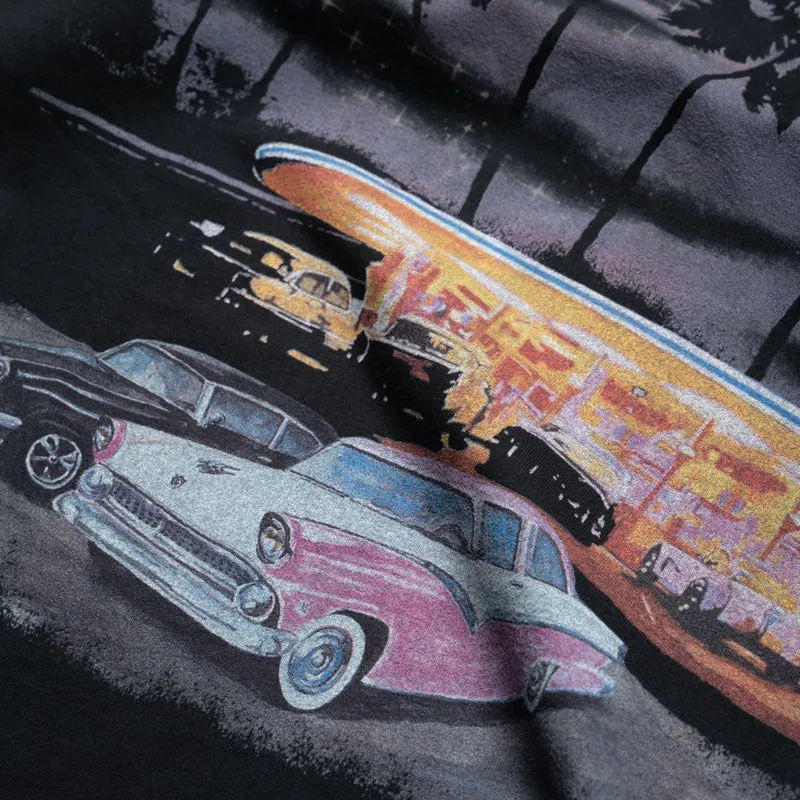 Ice Cream Diamond Knit Tee - Stretch Limo Compact Knit Structure