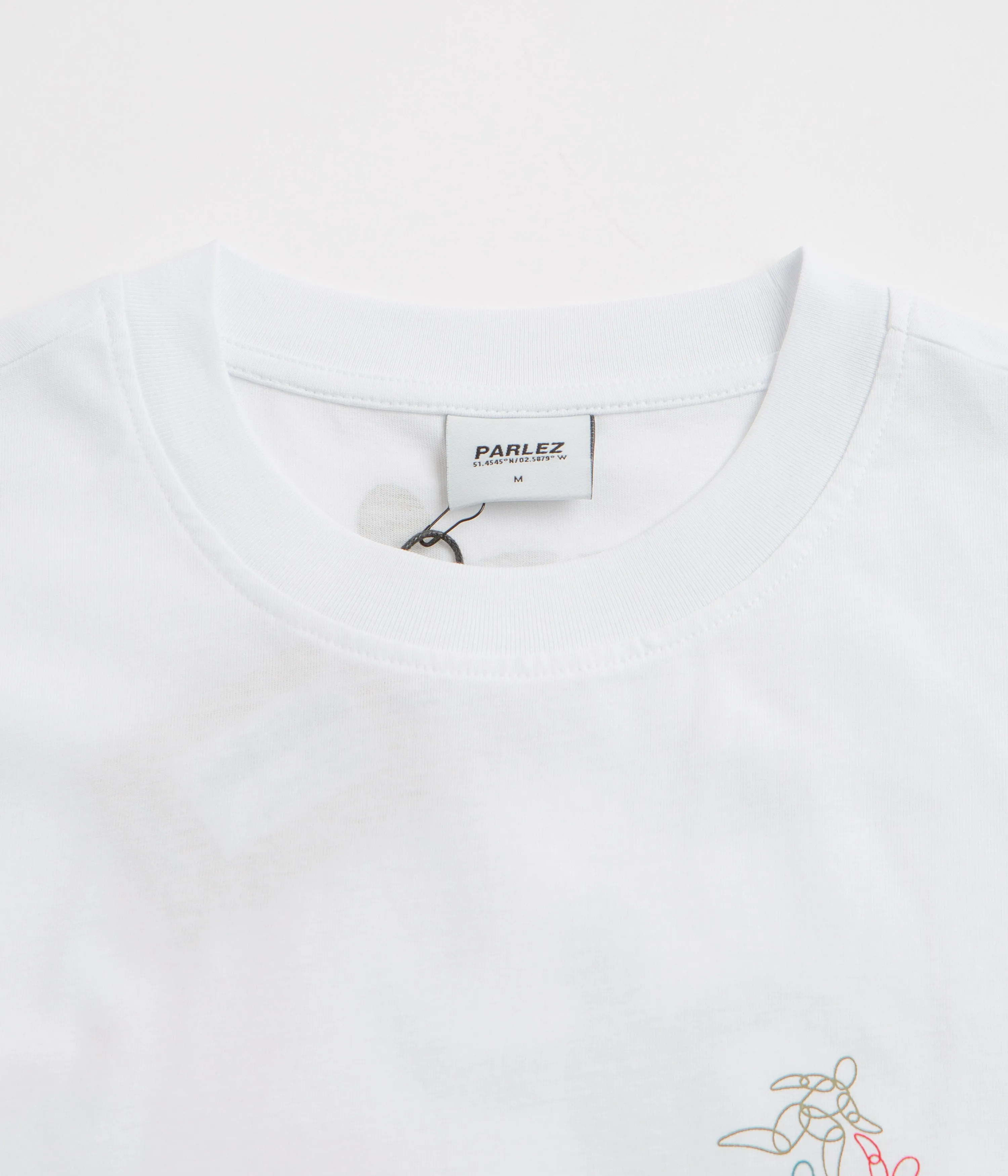 Parlez Corpora T-Shirt - White slim fit loafers