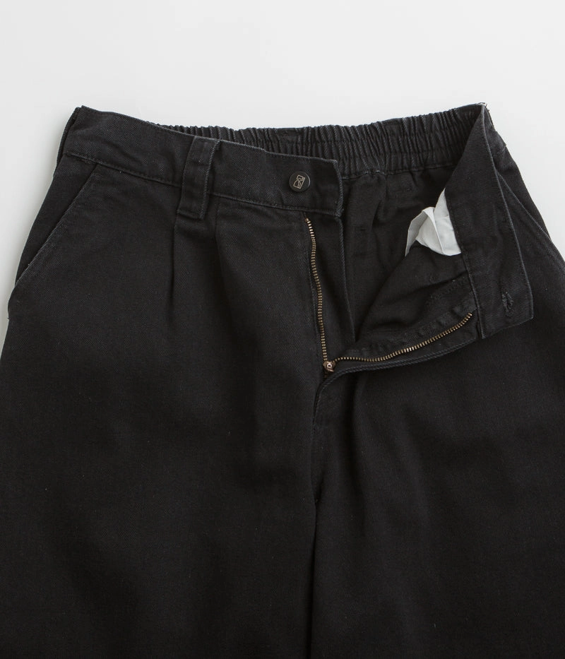 Poetic Collective Denim Balloon Pants - Black Rubberized grip
