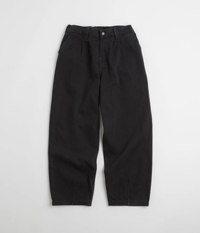 Quick Release Closure Flexible Ankle Cuffs Poetic Collective Denim Balloon Pants - Black