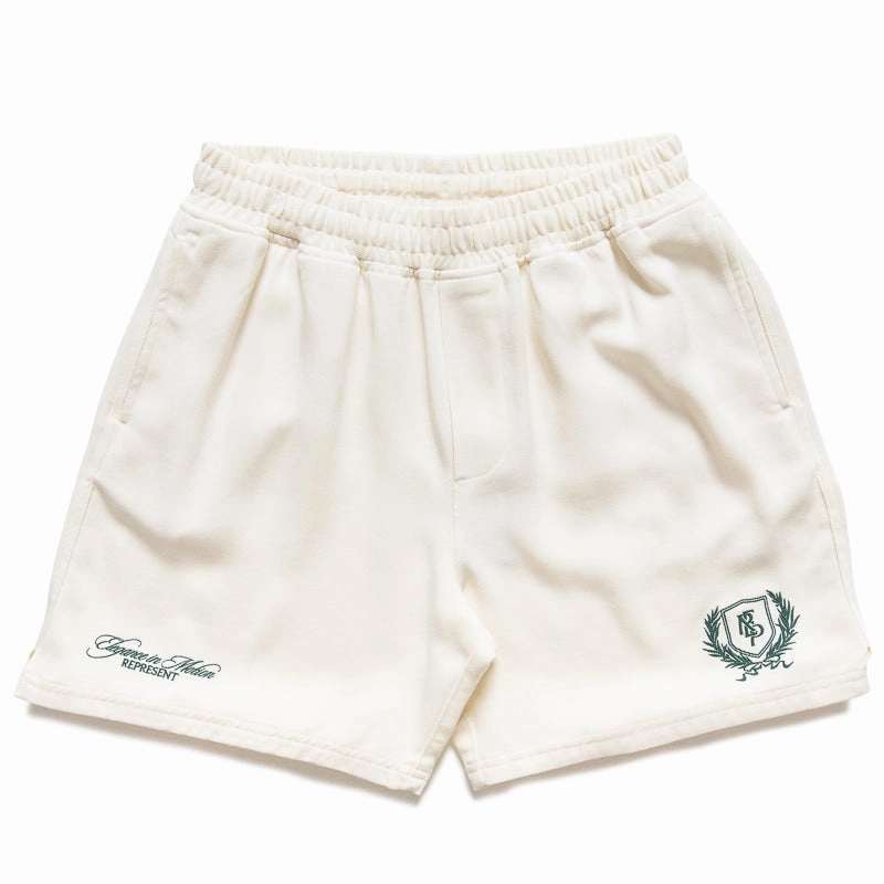 odor - absorbing stain resistant coating Represent Crest Short - Antique White
