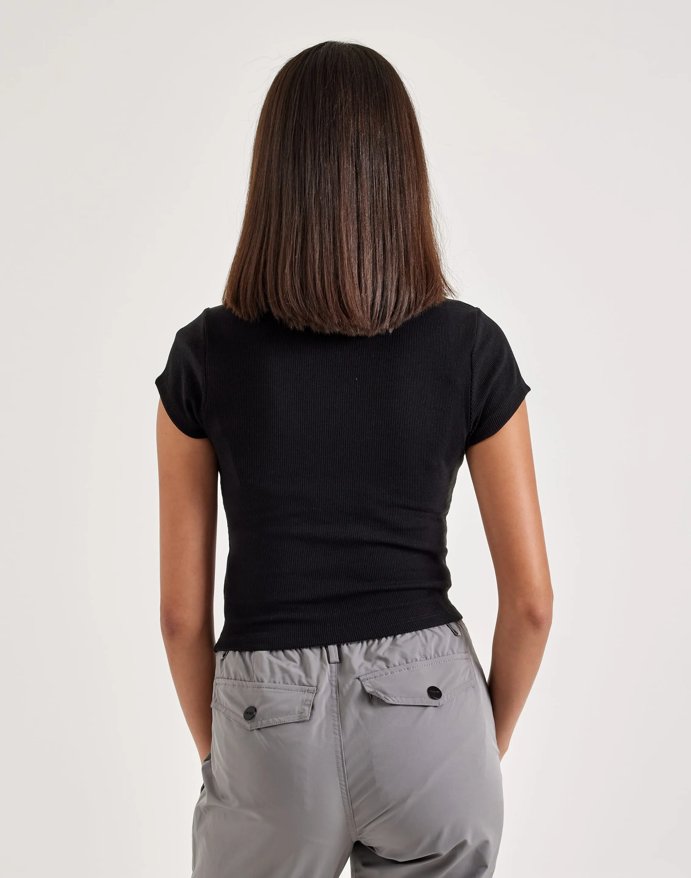 Polish Core True Religion Cap Sleeve V-Neck Tee