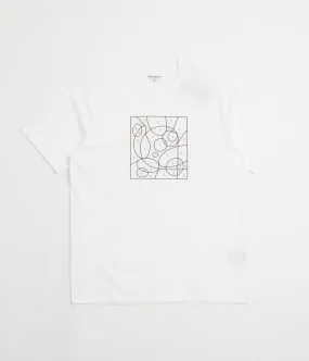 Unisex Option pocket Carhartt By The Numbers T-Shirt - White / Black