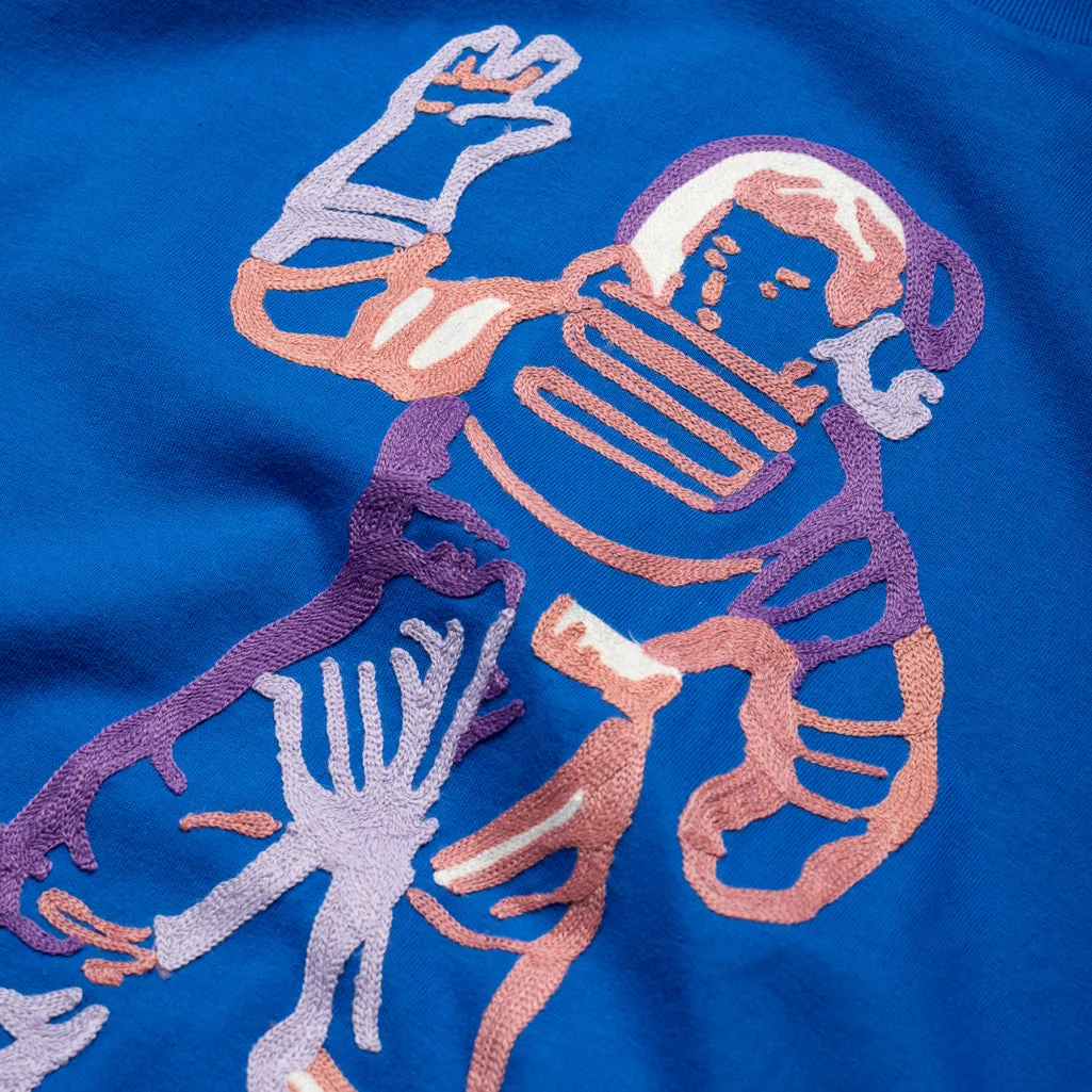 Billionaire Boys Club Astronaut Knit Tee - Turkish Sea Sneakers Striped