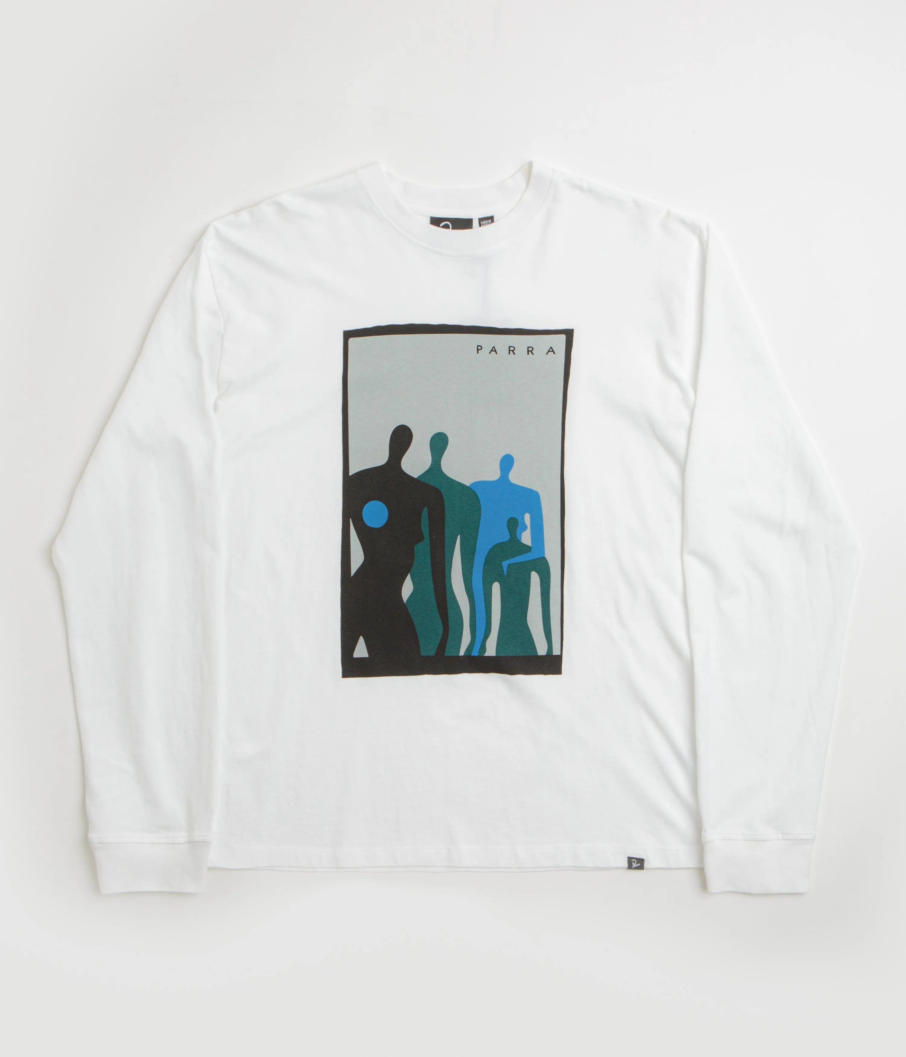 resort event Exhibition by Parra The Visitors Long Sleeve T-Shirt - White