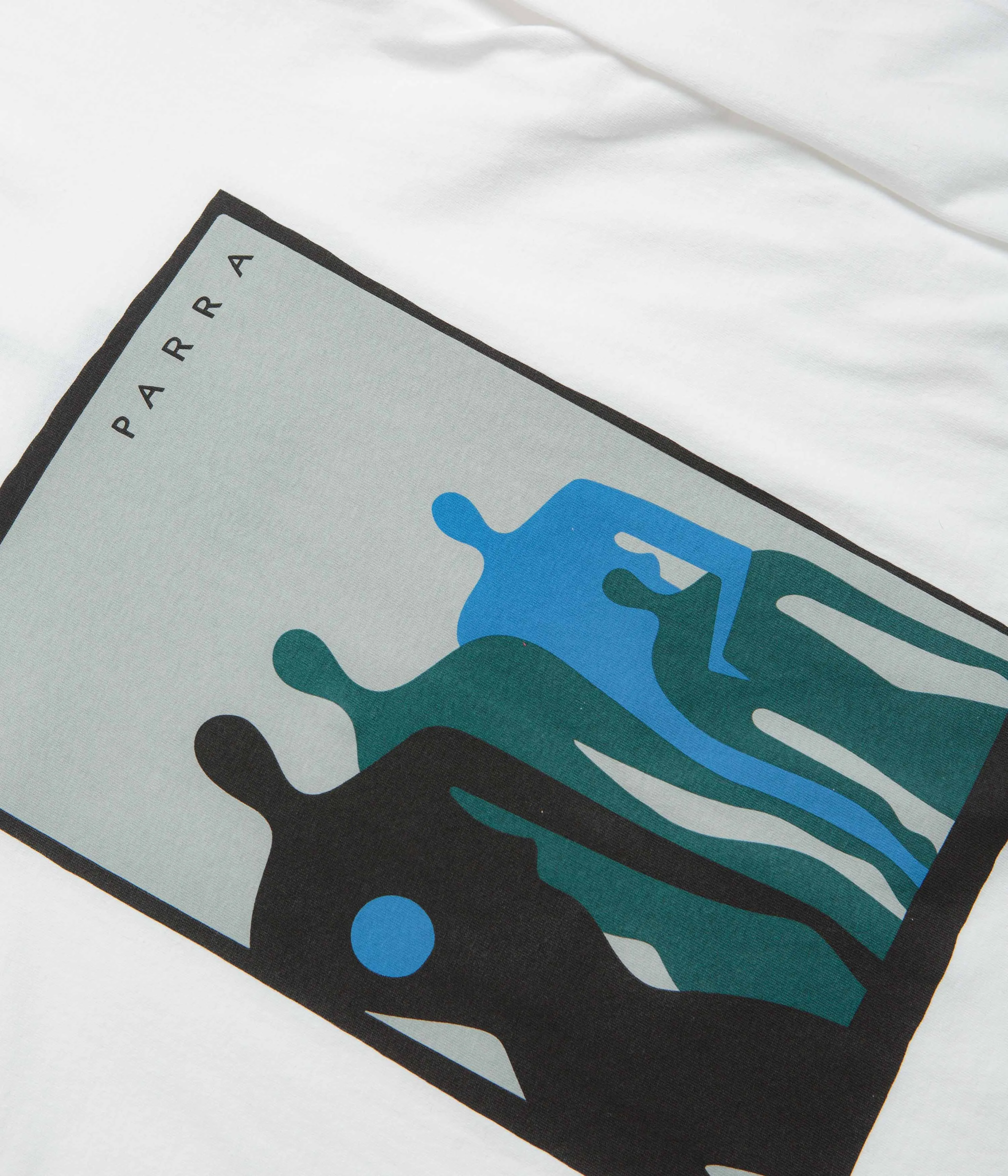 theme park event professional by Parra The Visitors Long Sleeve T-Shirt - White
