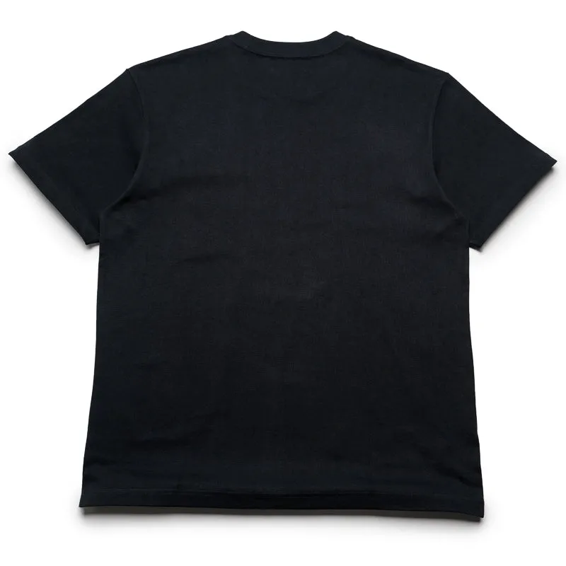 Trendy Colors trendy season Purple Brand Flower Tee - Black