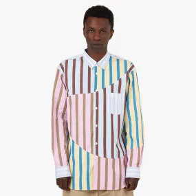 COMME des GAR?ONS Shirt Cotton / Stripe Eco friendly materials