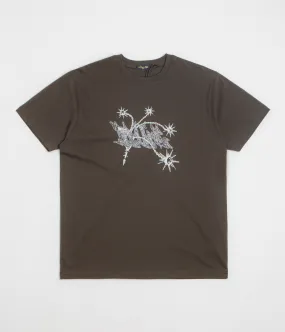 Dime Flail T-Shirt - Vintage Black Mid Length vacation rental event