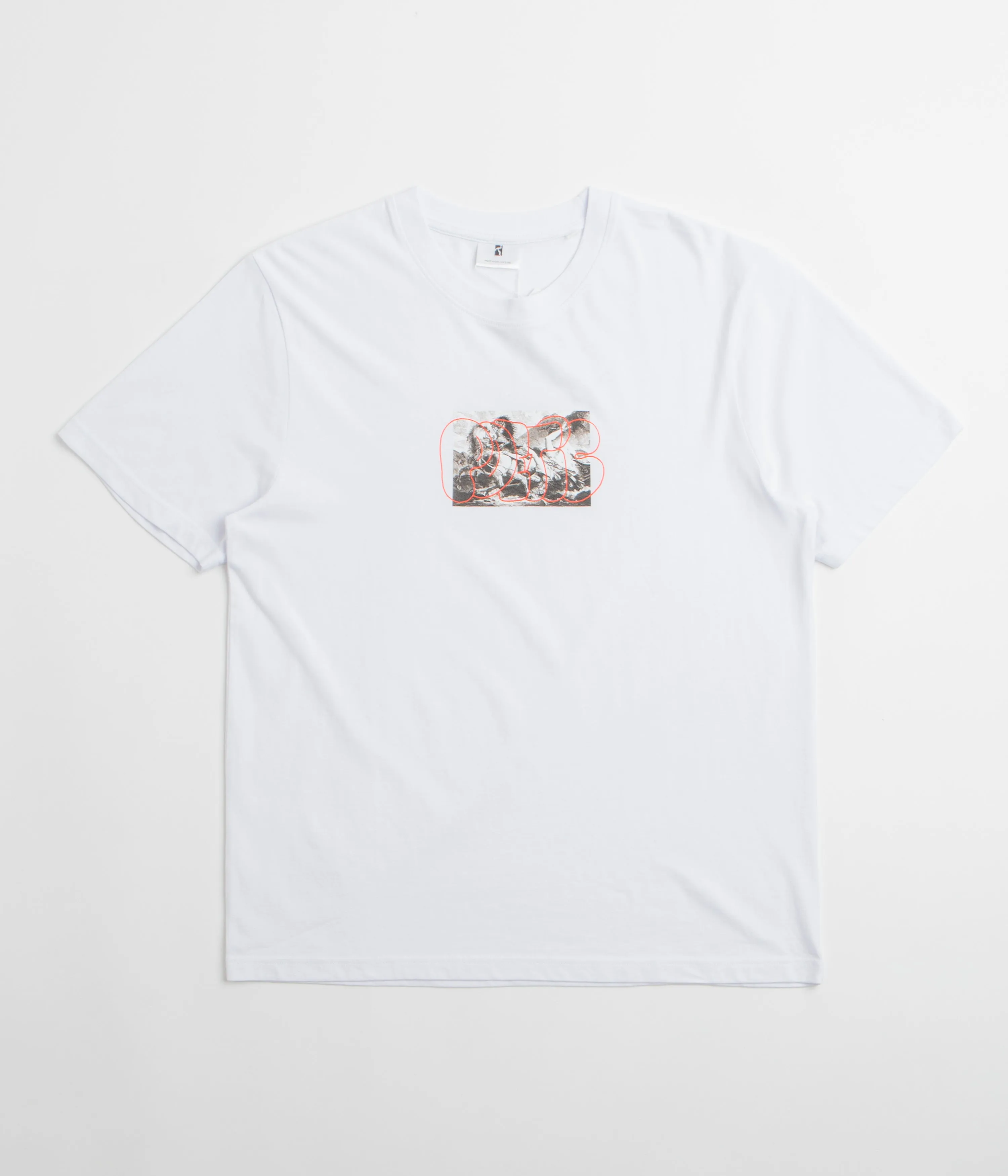 Poetic Collective Horses T-Shirt - White Date