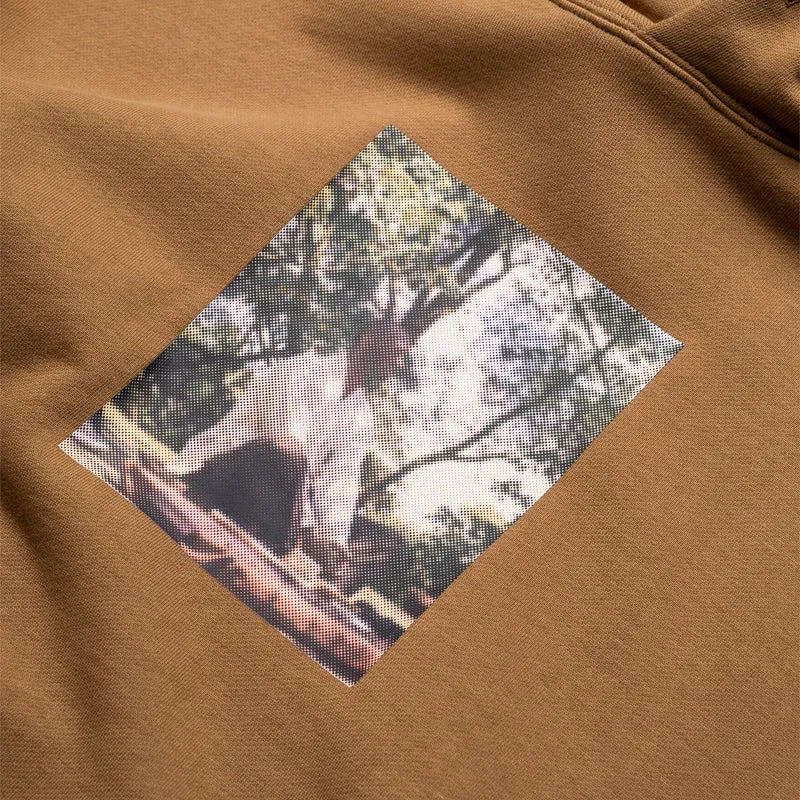 Supervsn Inside Out Hoodie - Coffee Brown Reindeer like