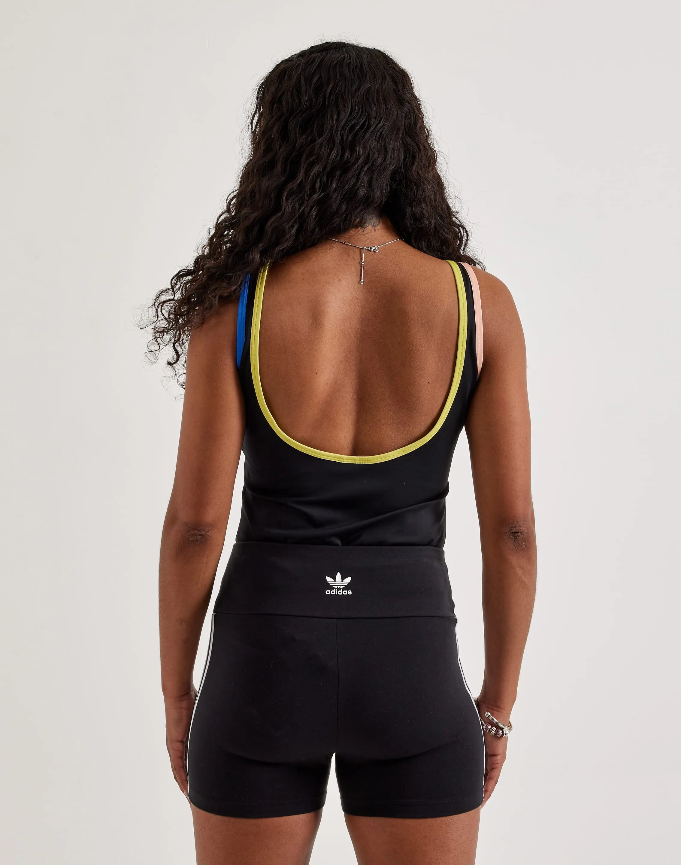 Thick Fiber Clear Glow Adidas Linear Logo Bodysuit