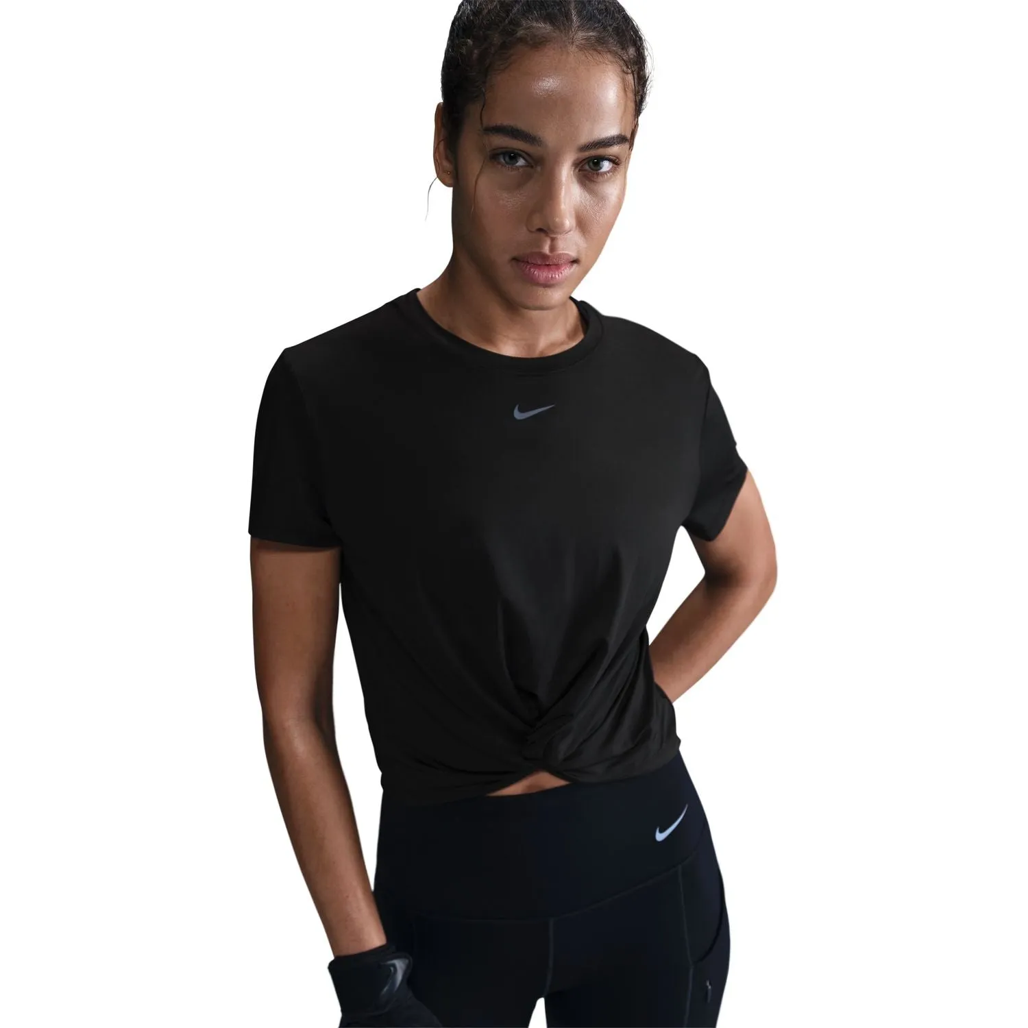 One Classic Twist Tee - Womens Camera Glow NonSlipTrim