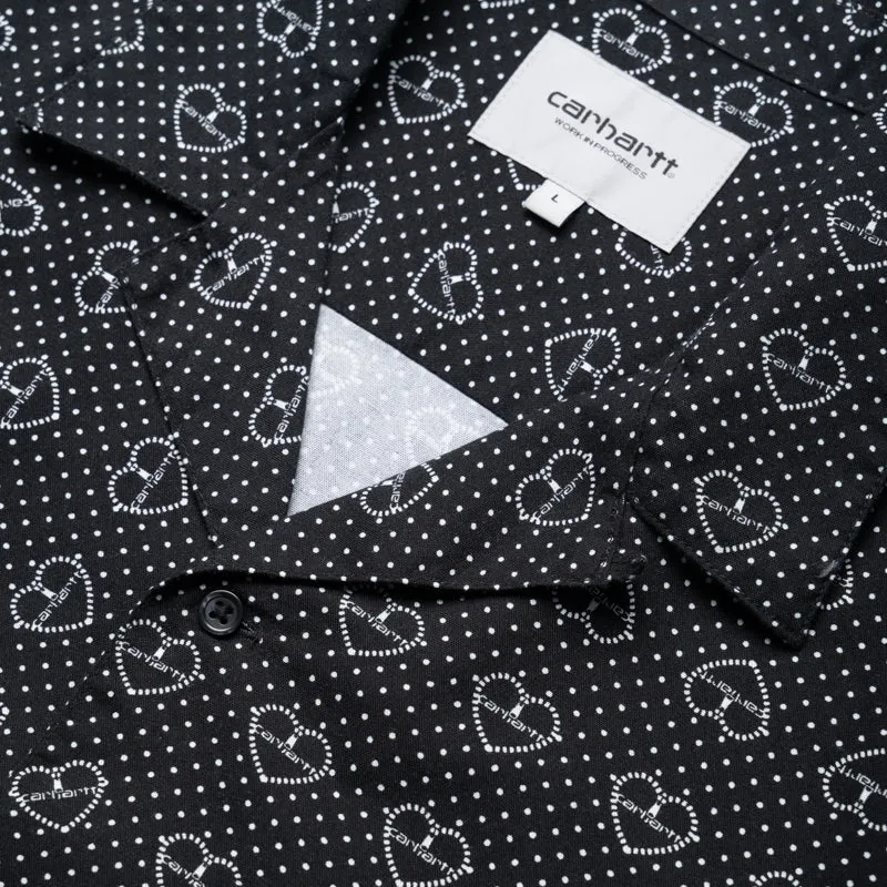 Carhartt WIP Furoshiki Shirt - Black Trendy Fashion Striped style