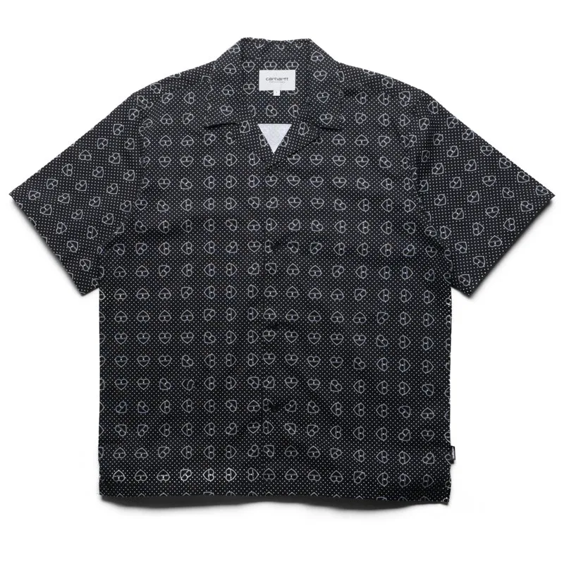 Carhartt WIP Furoshiki Shirt - Black Soft Touch Fabric