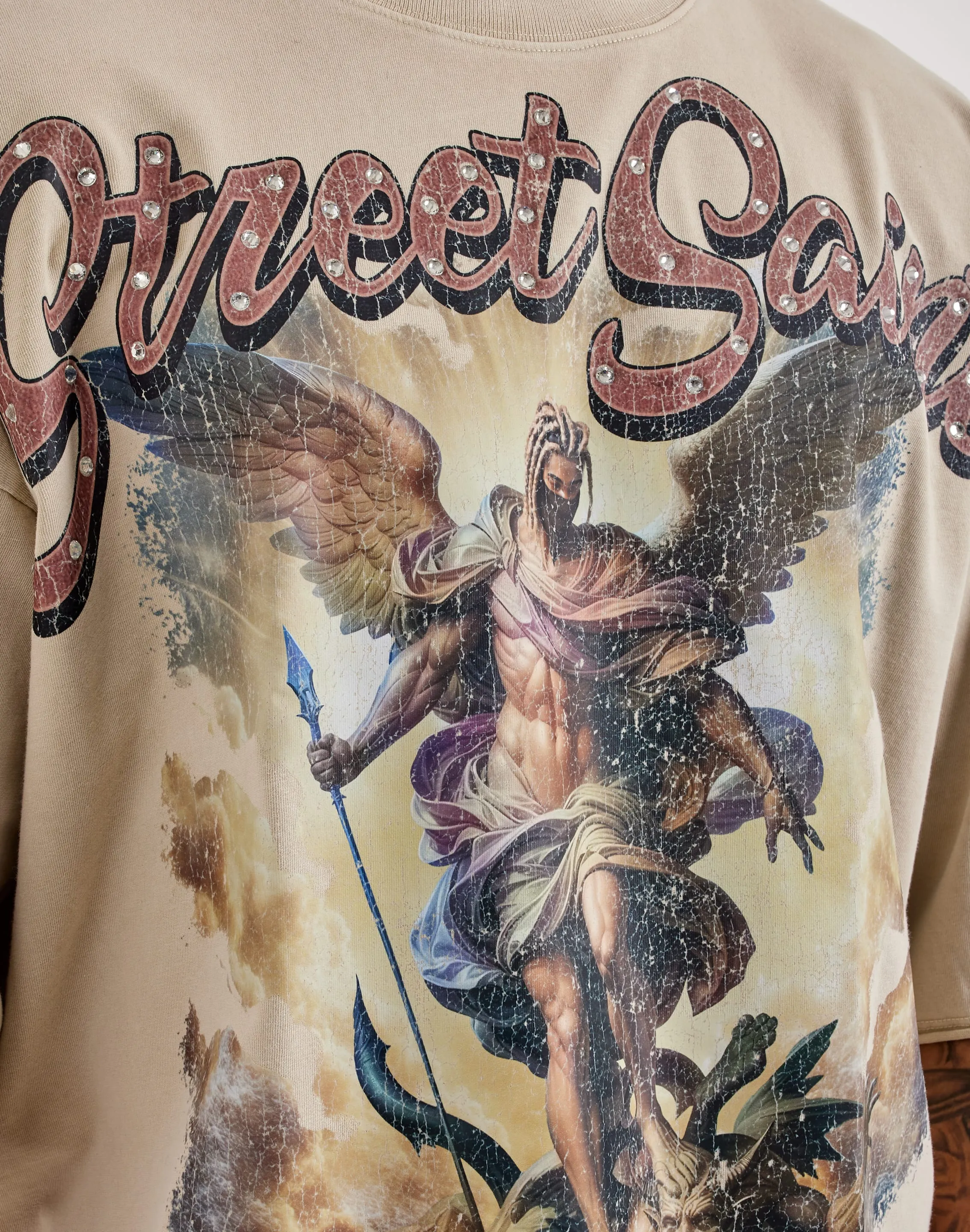 SustainableYarnBlend Roku Studio Street Saint Tee