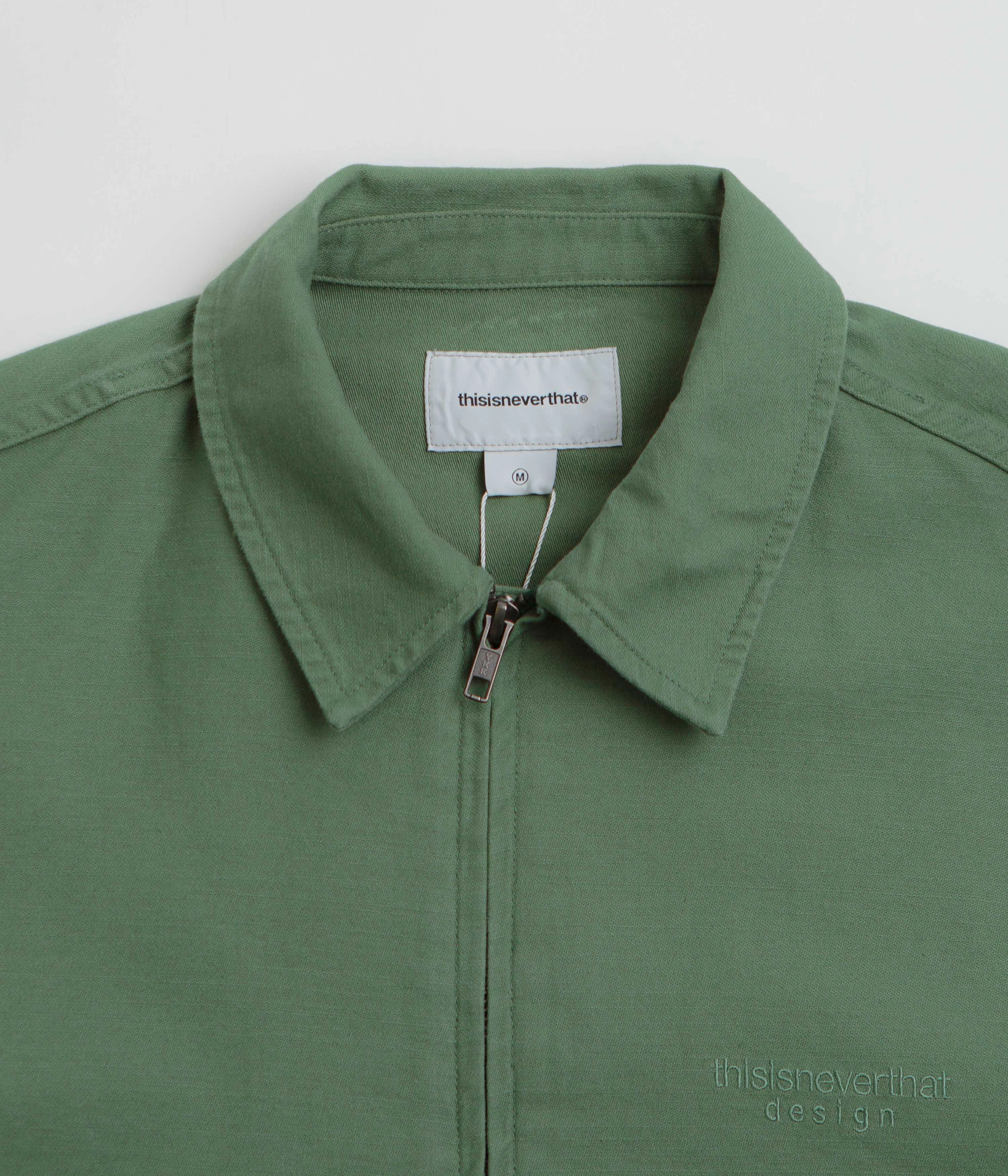 windproof lining Active Fit thisisneverthat Washed Work Jacket - Green
