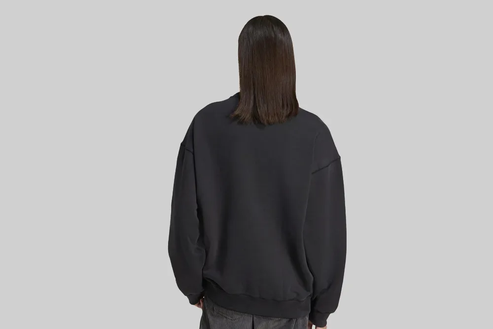 MeshVentilation Airflow Mesh Lining adidas EQT Washed Crewneck Sweatshirt