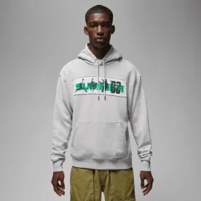 AntiStatic Material Boho Light UNION X BEPHIES BEAUTY SUPPLY X JORDAN FLEECE HOODIE - GREY FOG / PHOTON DUST