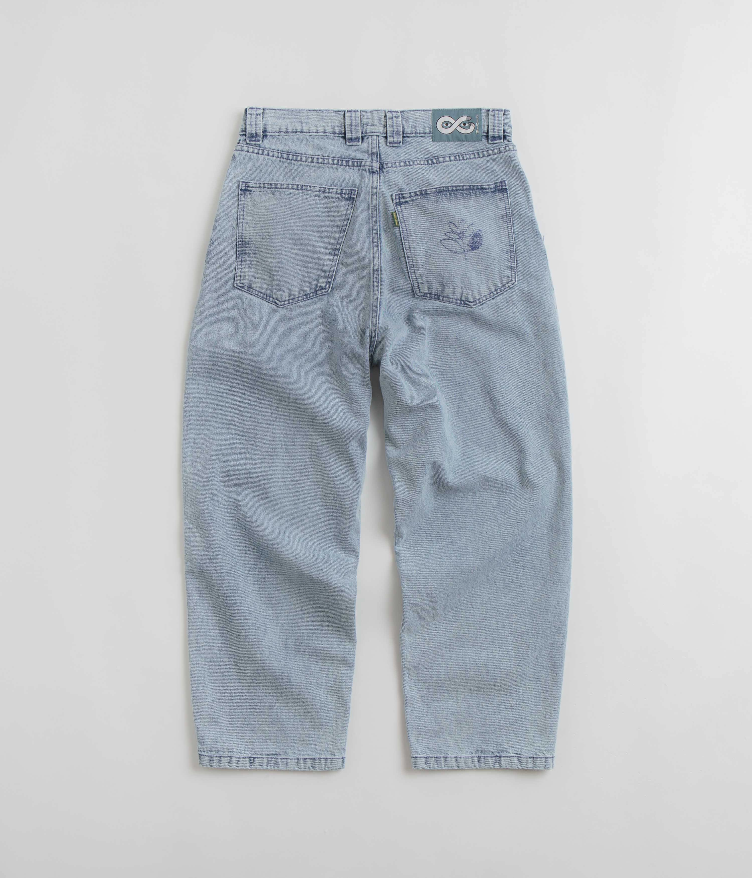 Magenta OG Stitch Jeans - Washed Denim Flexible Fabric