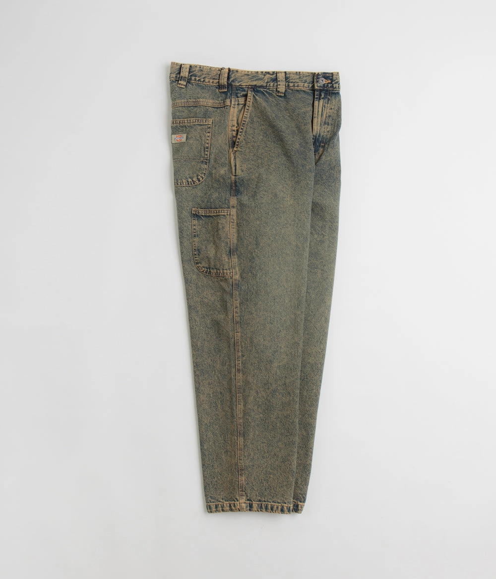 WrinkleFreeFinish Stay Cool Dickies Madison Jeans - Yellow Fade Indigo