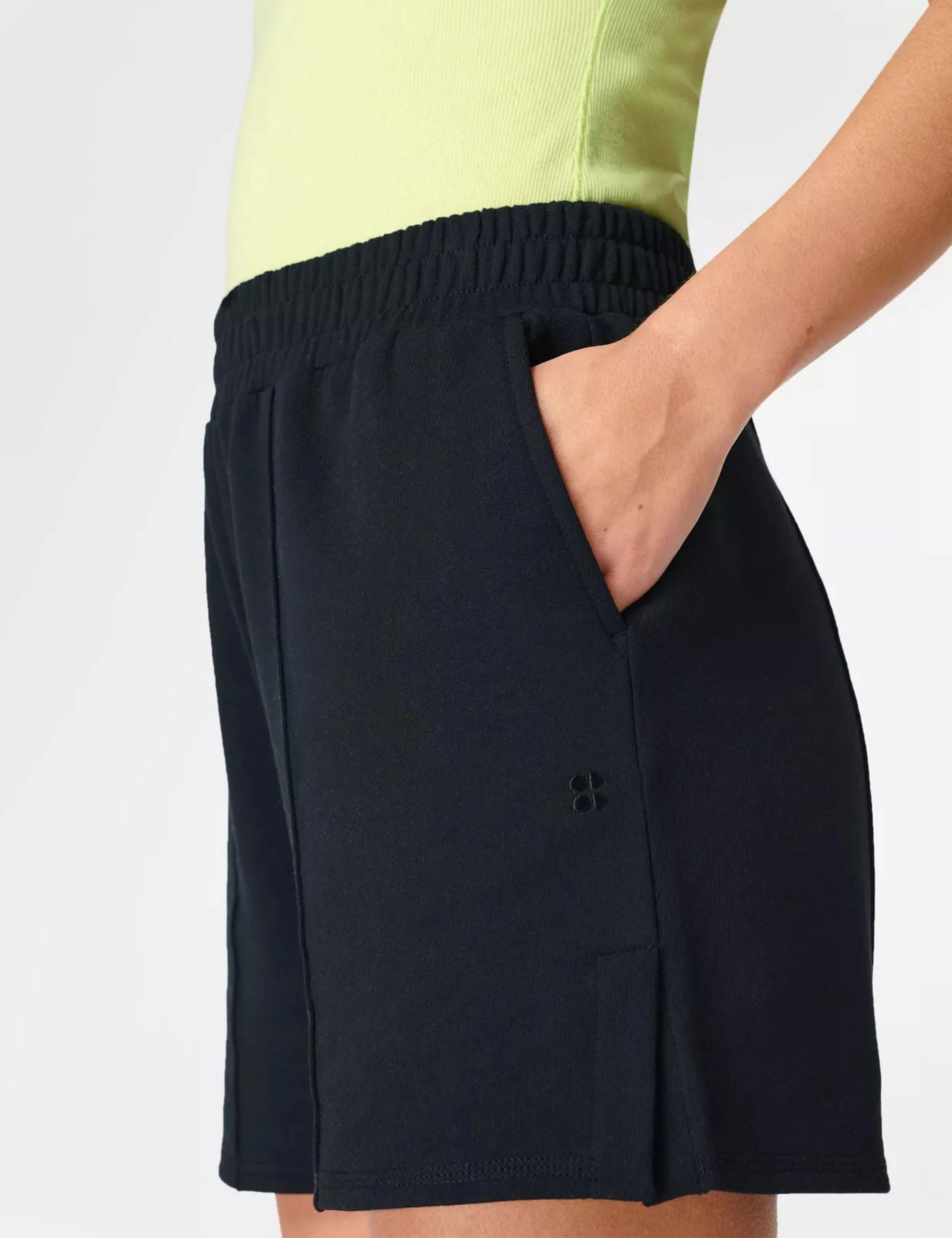 After Class Shorts - Black Wool blend Easy Adjust Drawcord