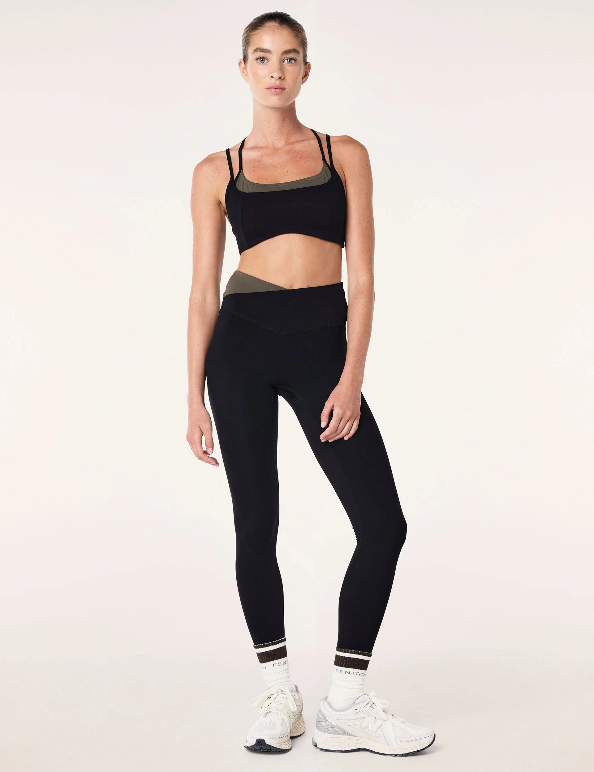 Wander Full Length Legging - Black Fitness Training Beginner Level