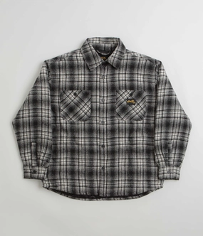 Stan Ray Quilted Plaid Overshirt - Blue Weatherproof Zipper