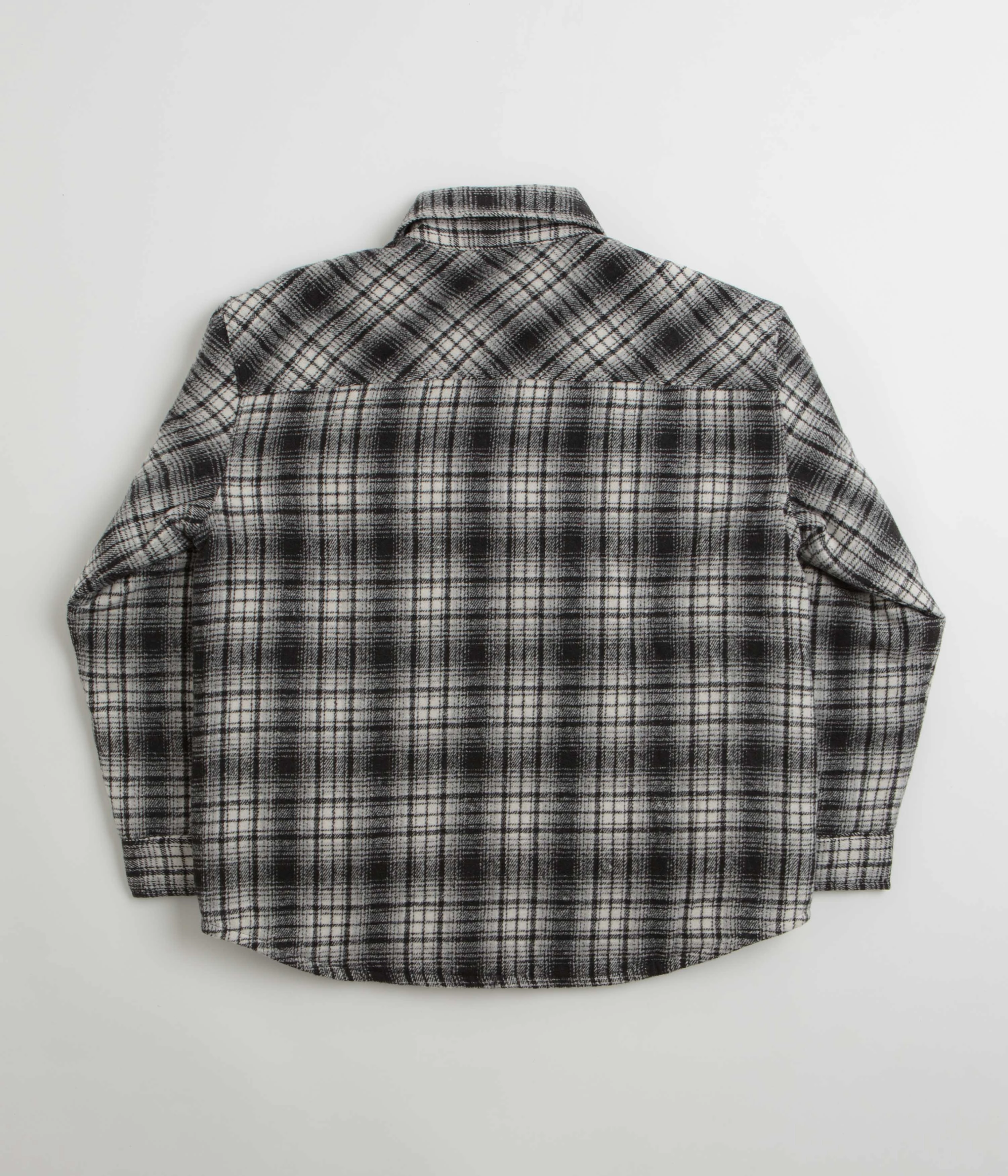 Premium Stan Ray Quilted Plaid Overshirt - Blue