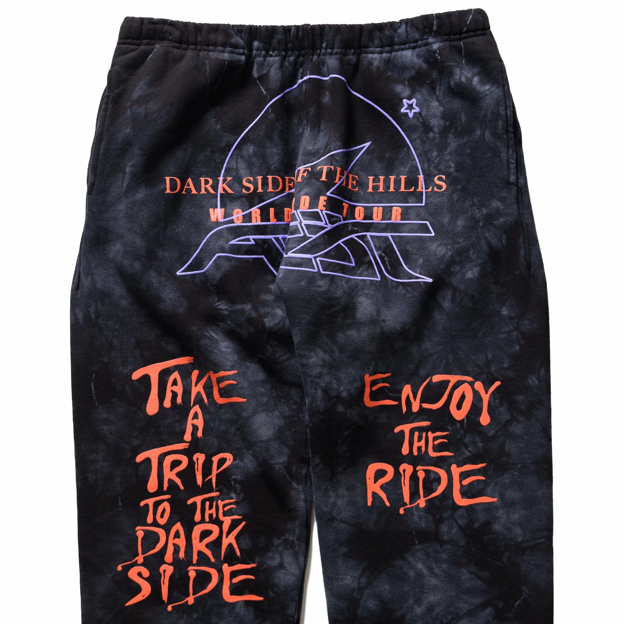 Hypoallergenic Inner Lining Always On Tour Dark Side Sweatpants - Black