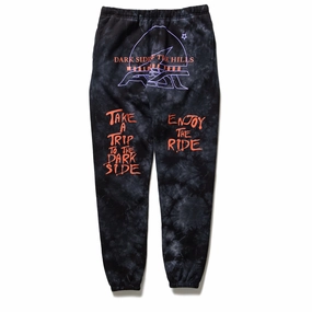 No Ride Up Design Non Binding Leg Design Always On Tour Dark Side Sweatpants - Black