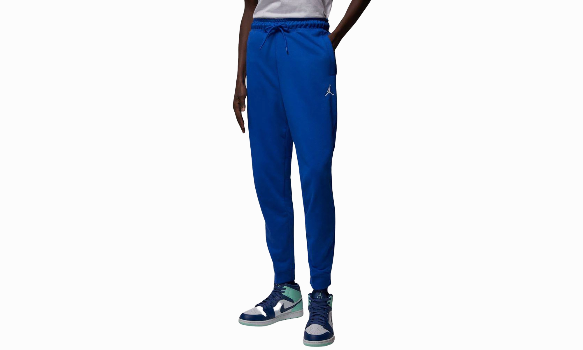 Aerated Seam Placement Breezy Fit TEAM DRY FLEECE PANT "Blue"