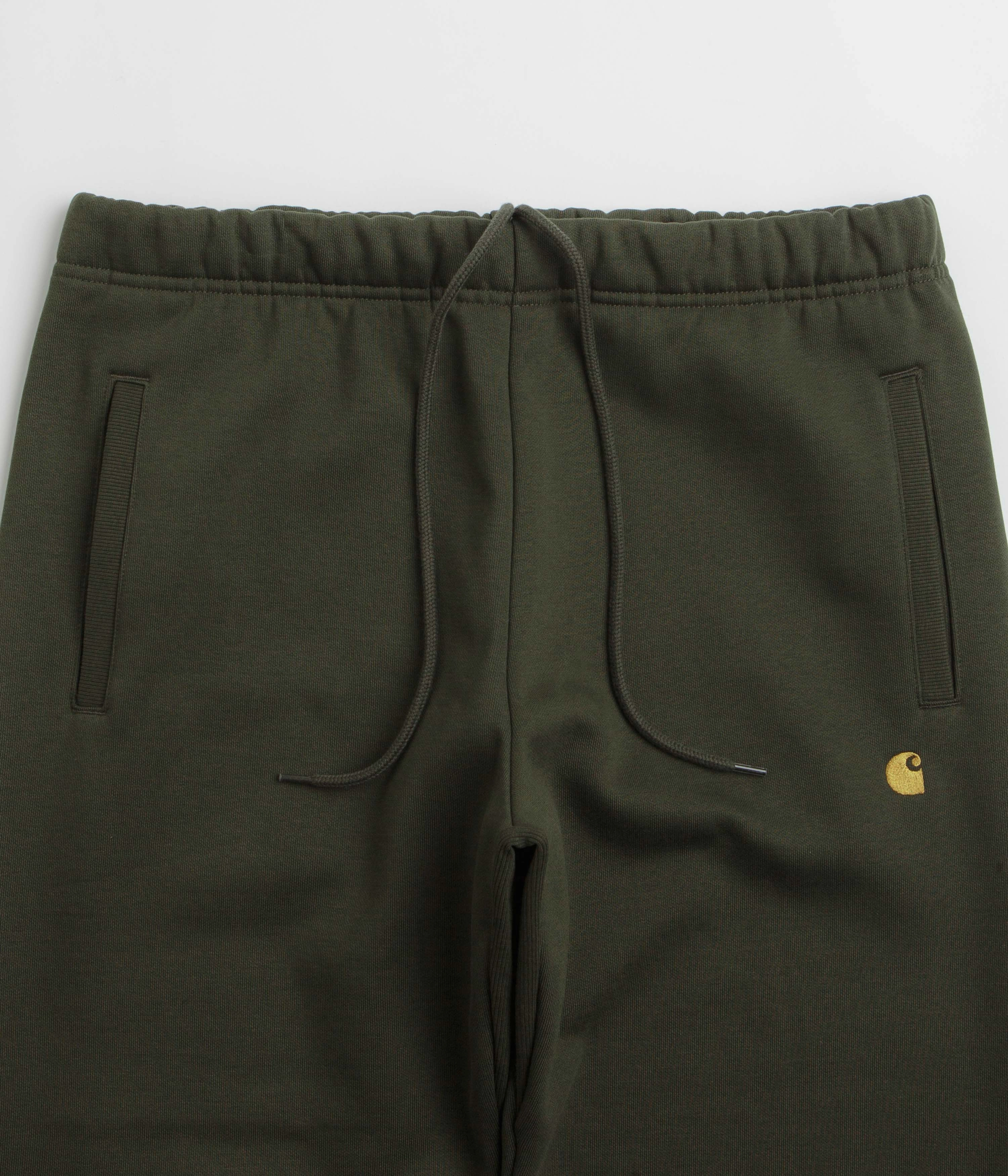 Move Easy Cool Weather Carhartt Chase Sweatpants - Olive / Gold