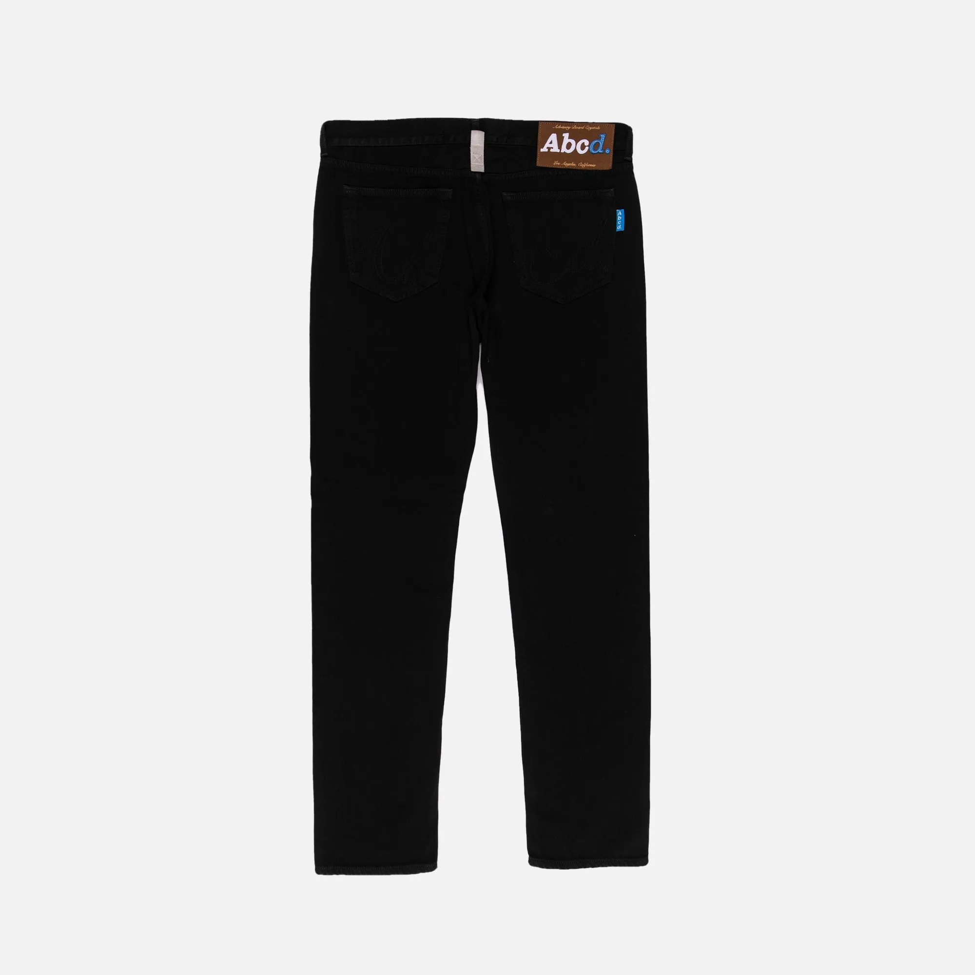 Zero Waste PreShrunkFabric ABCD. Fit B Slim Fit Jean - BLACK