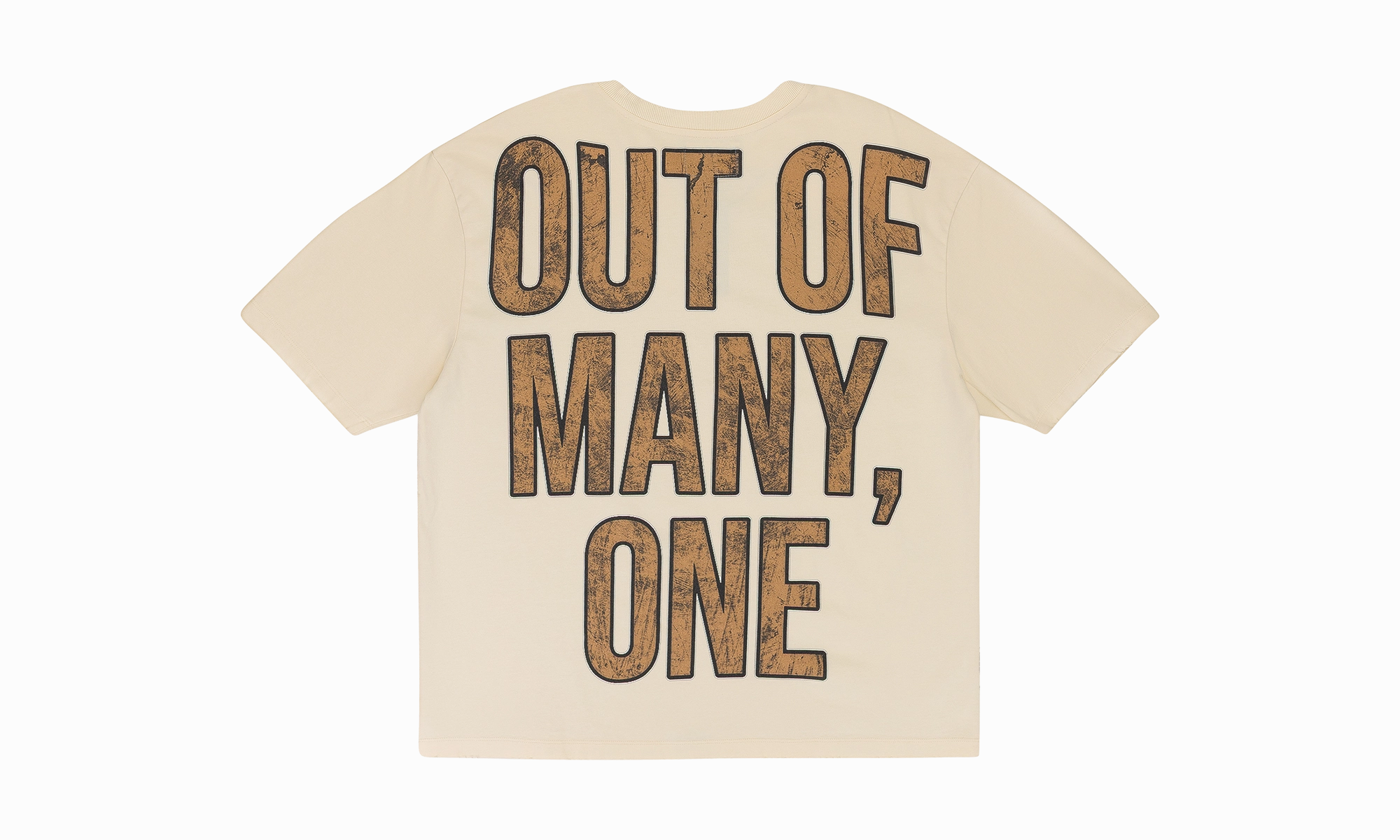 Queen Glow AbrasionResistantThread SPACE TRAVELER T-SHIRT "Bone"
